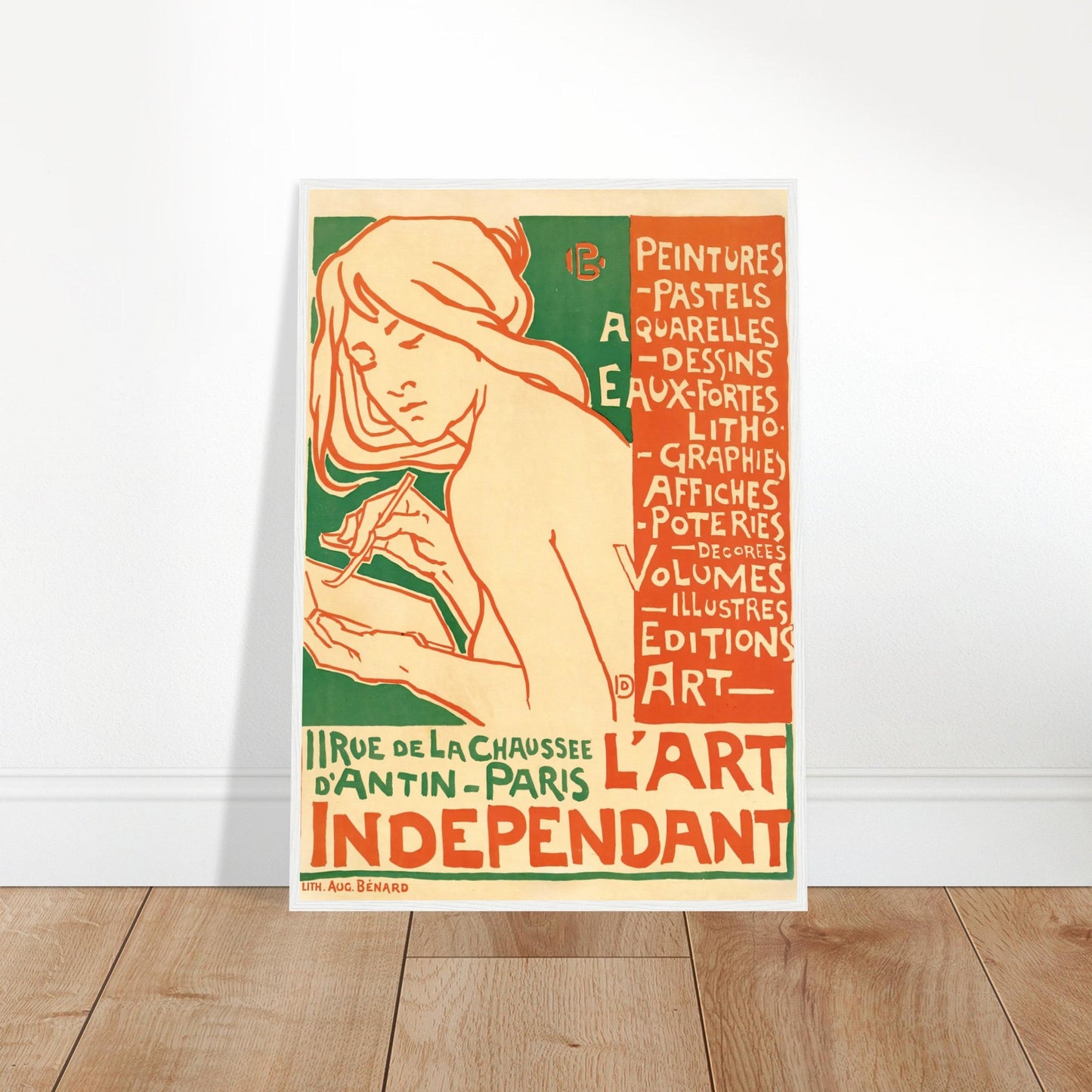 L’Art Paris Vintage Poster Reprint on Premium Matte Paper - Posterify