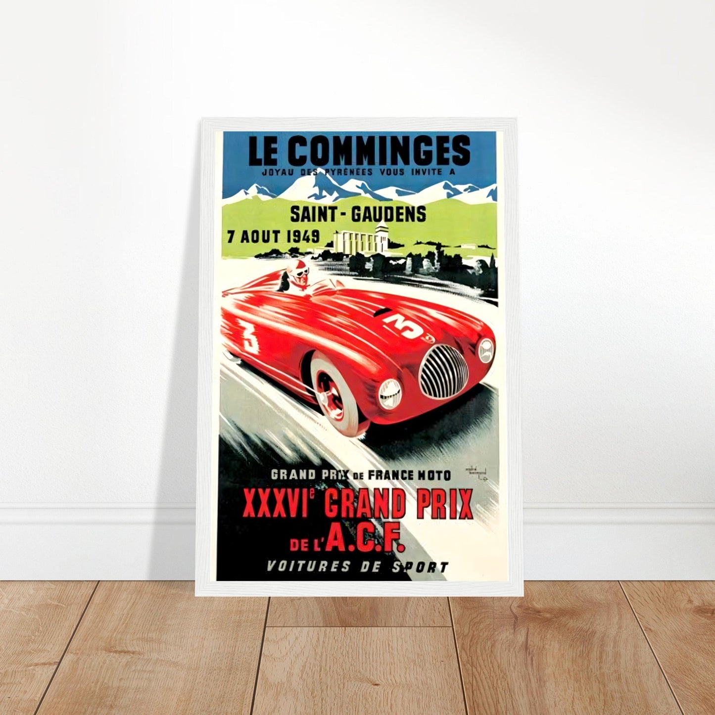 Le Comminge Vintage Poster Reprint on Premium Matte Paper - Posterify