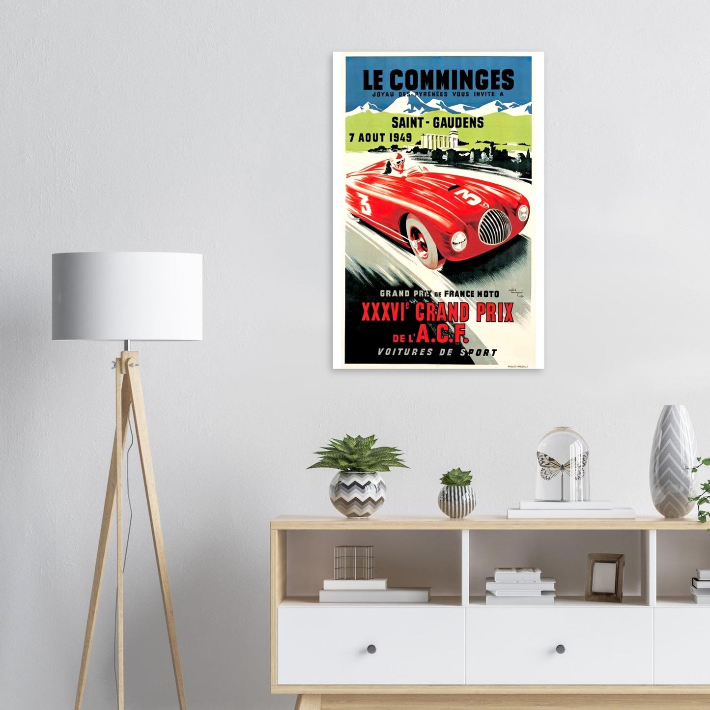 Le Comminge Vintage Poster Reprint on Premium Matte Paper - Posterify