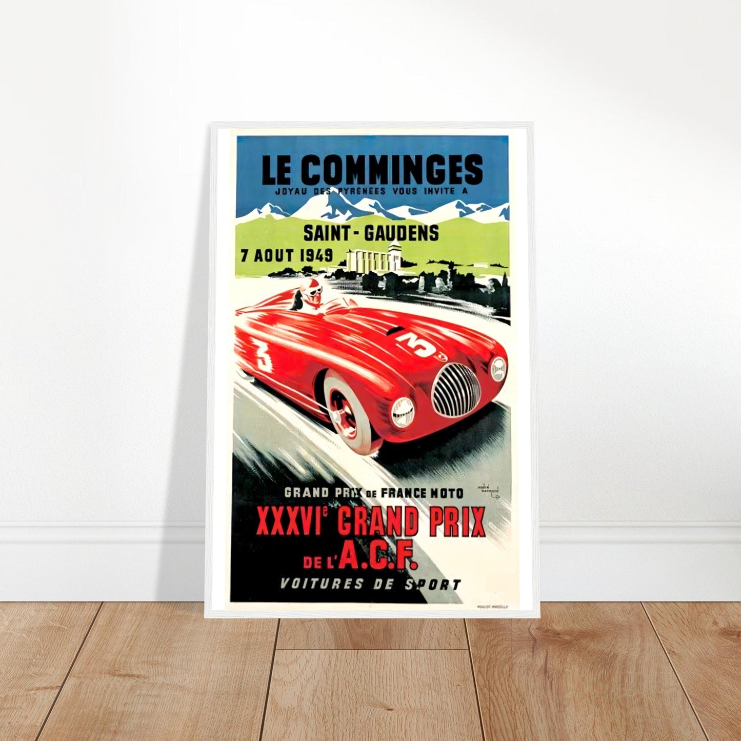 Le Comminge Vintage Poster Reprint on Premium Matte Paper - Posterify