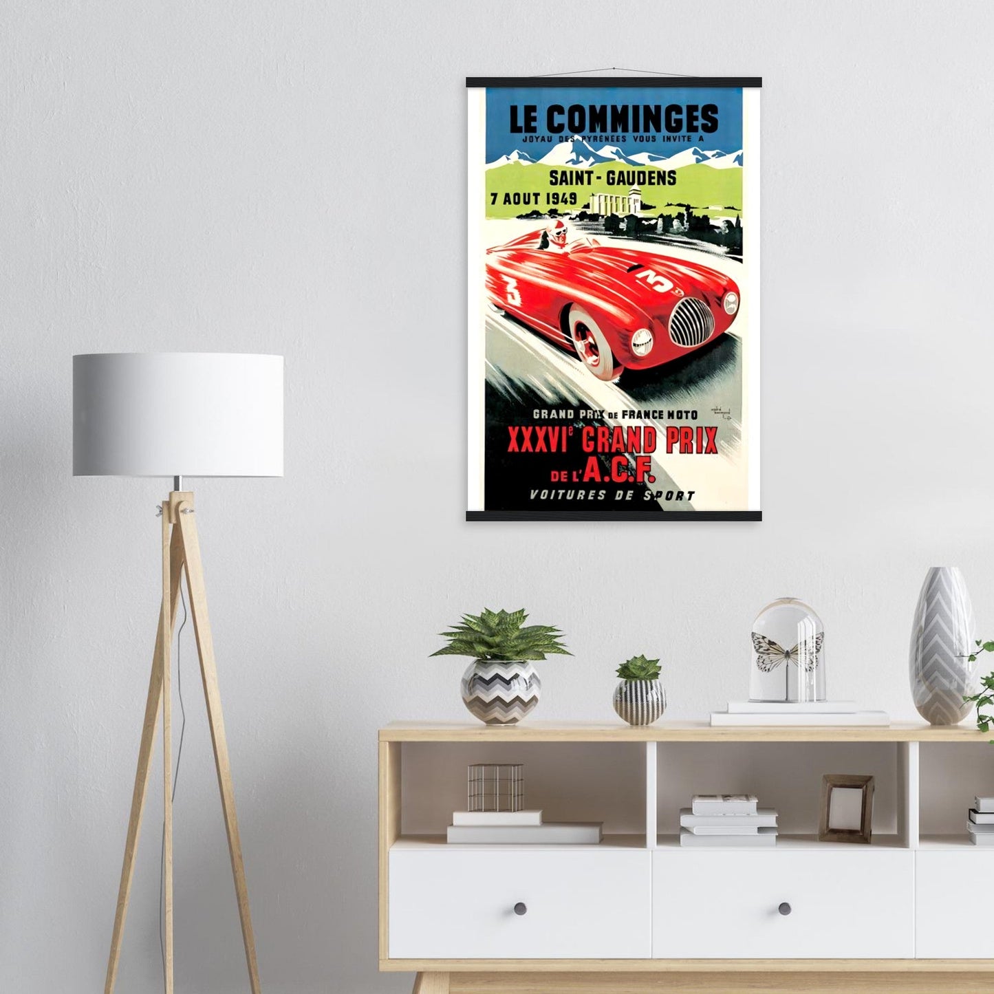 Le Comminge Vintage Poster Reprint on Premium Matte Paper - Posterify