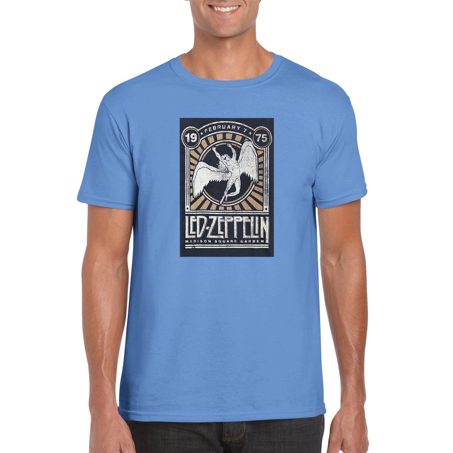 Led Zeppelin Classic Unisex Crewneck T - shirt - Posterify