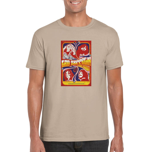 Led Zeppelin Classic Unisex Crewneck T - shirt - Posterify