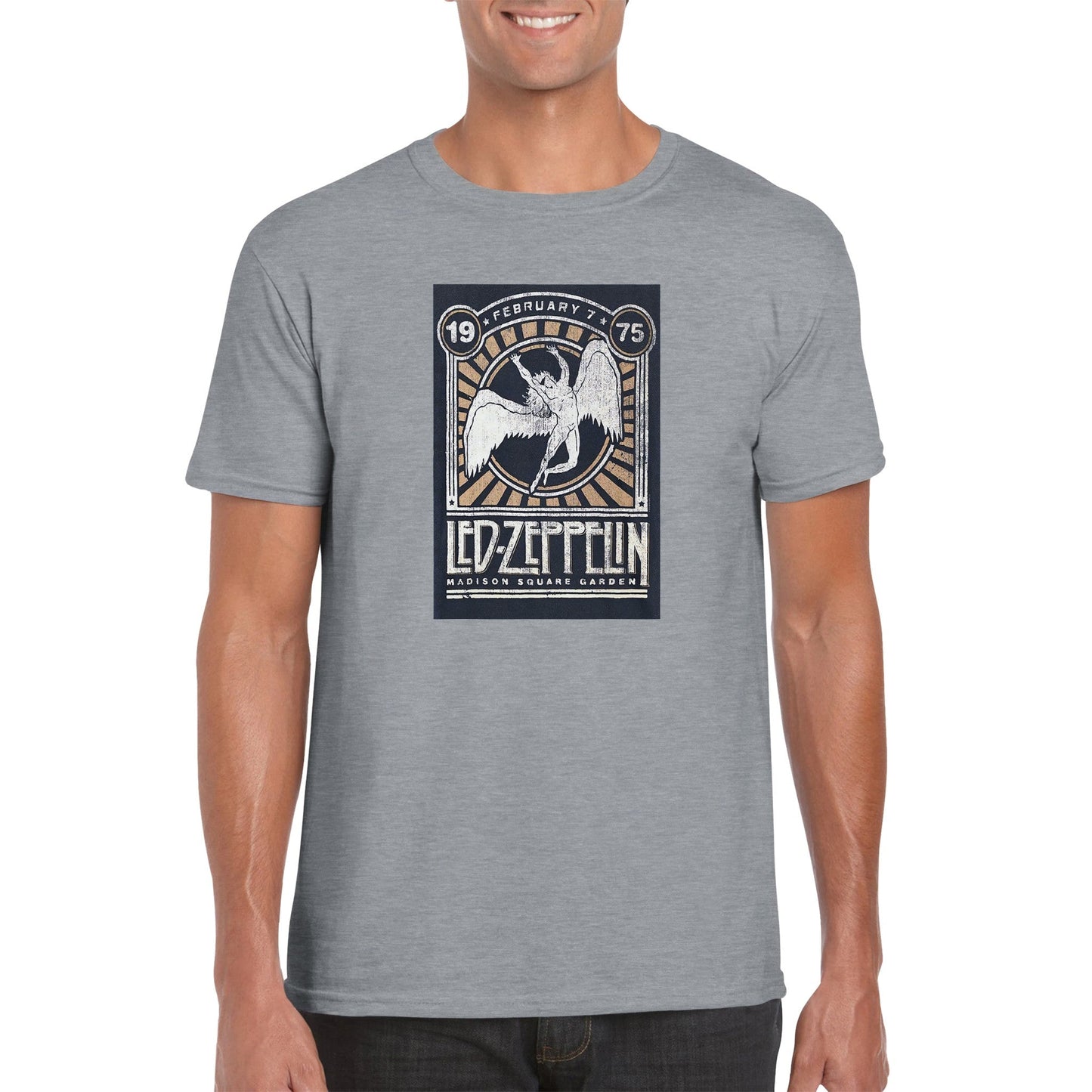 Led Zeppelin Classic Unisex Crewneck T - shirt - Posterify