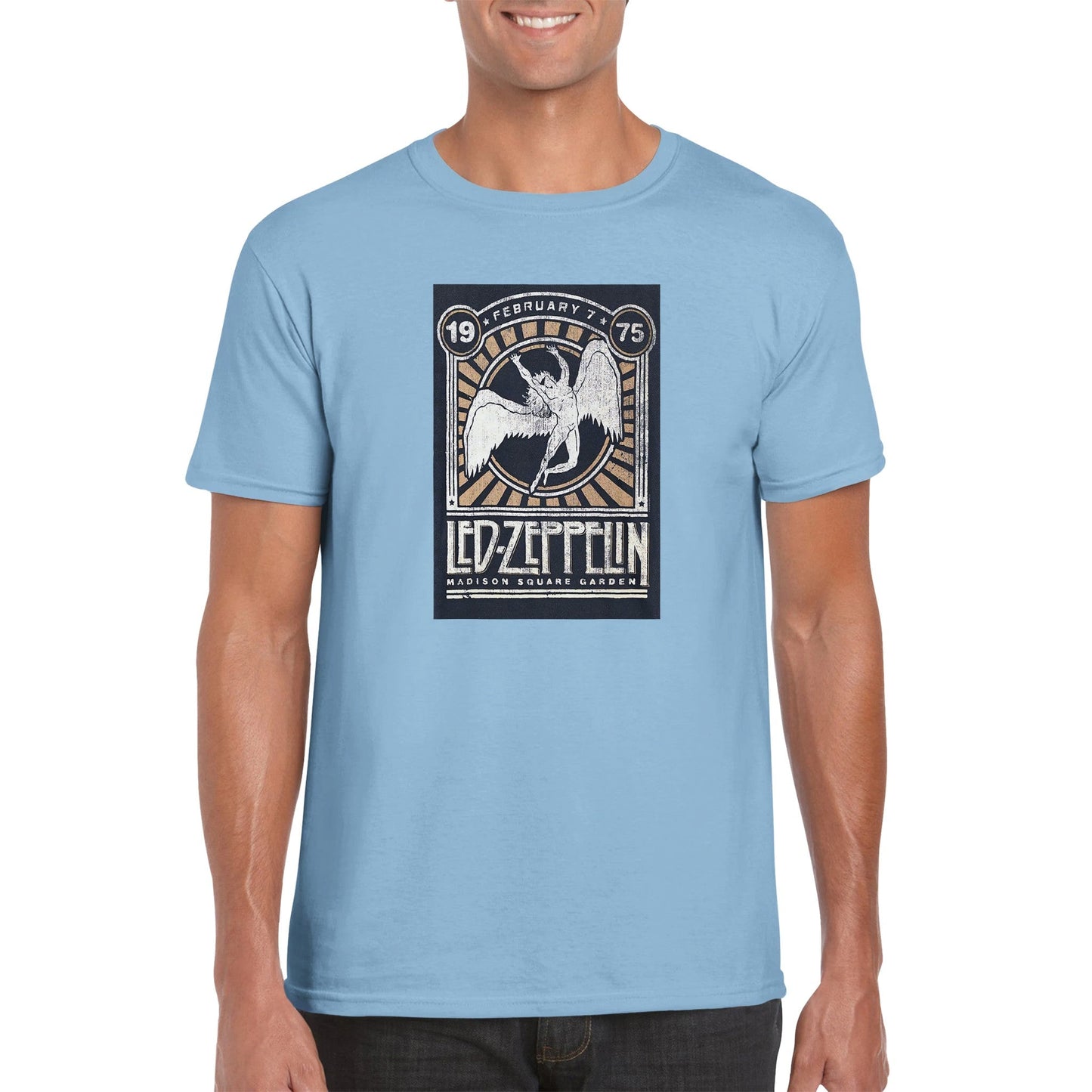 Led Zeppelin Classic Unisex Crewneck T - shirt - Posterify