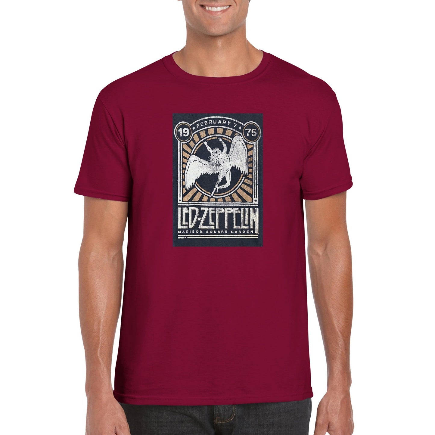 Led Zeppelin Classic Unisex Crewneck T - shirt - Posterify