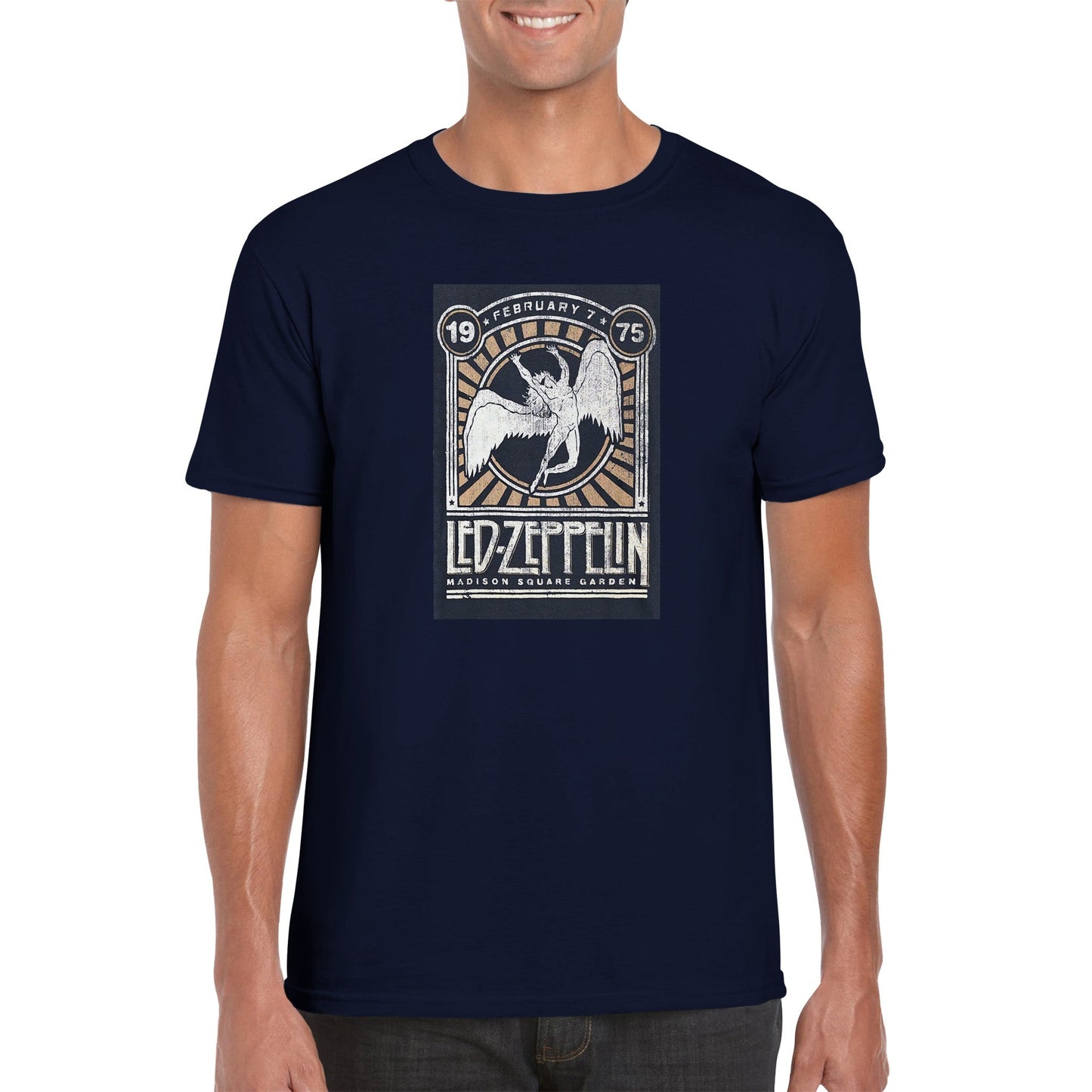 Led Zeppelin Classic Unisex Crewneck T - shirt - Posterify