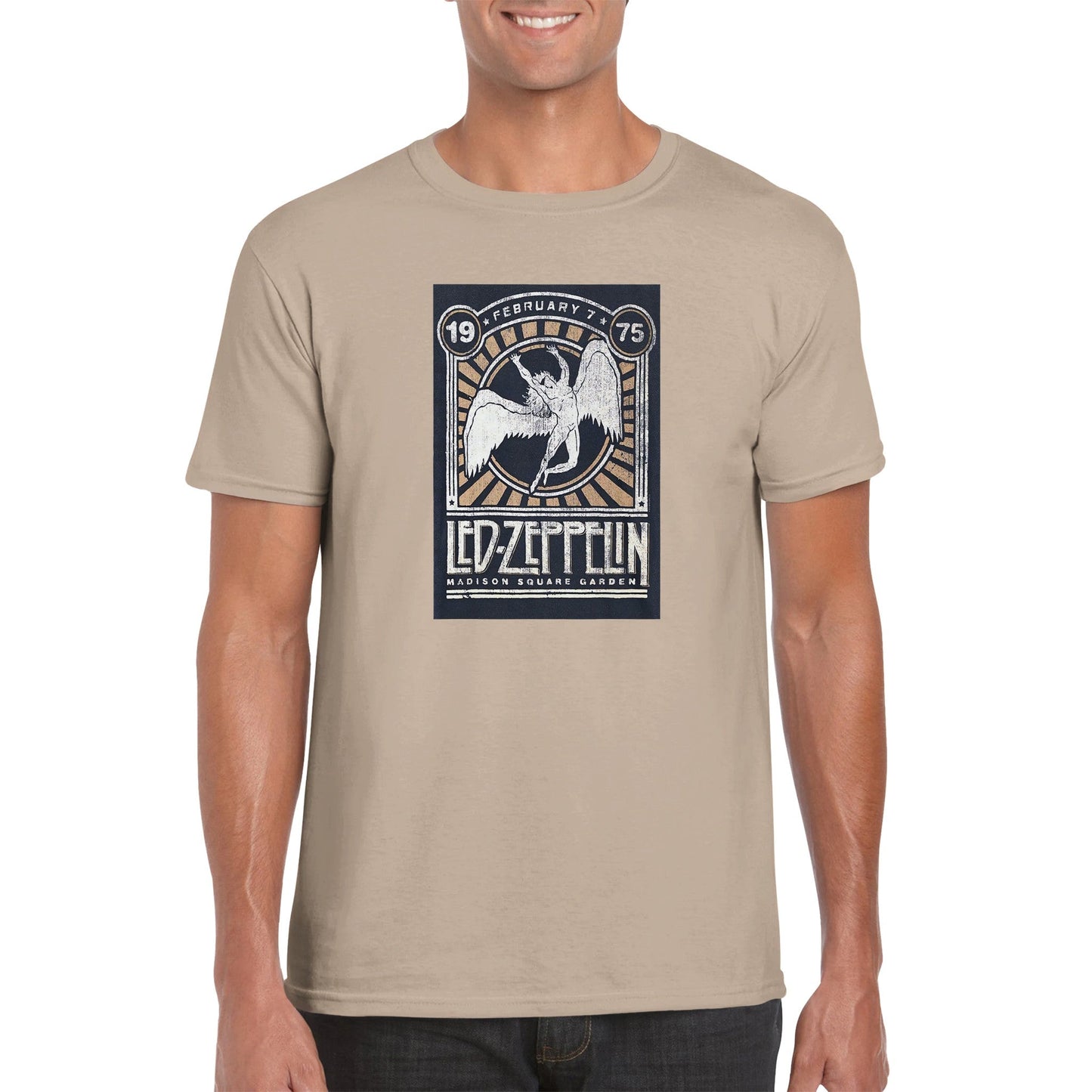 Led Zeppelin Classic Unisex Crewneck T - shirt - Posterify