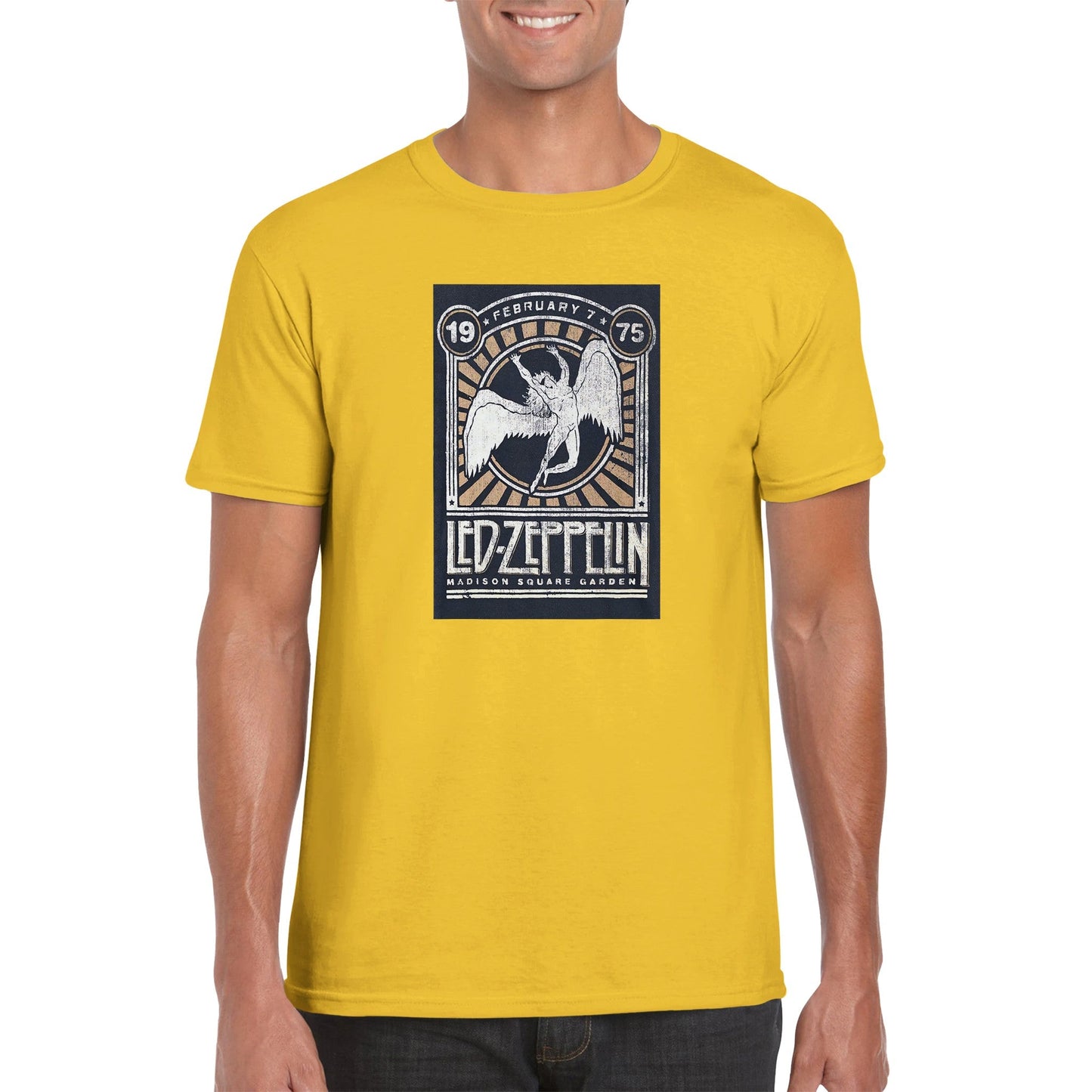 Led Zeppelin Classic Unisex Crewneck T - shirt - Posterify