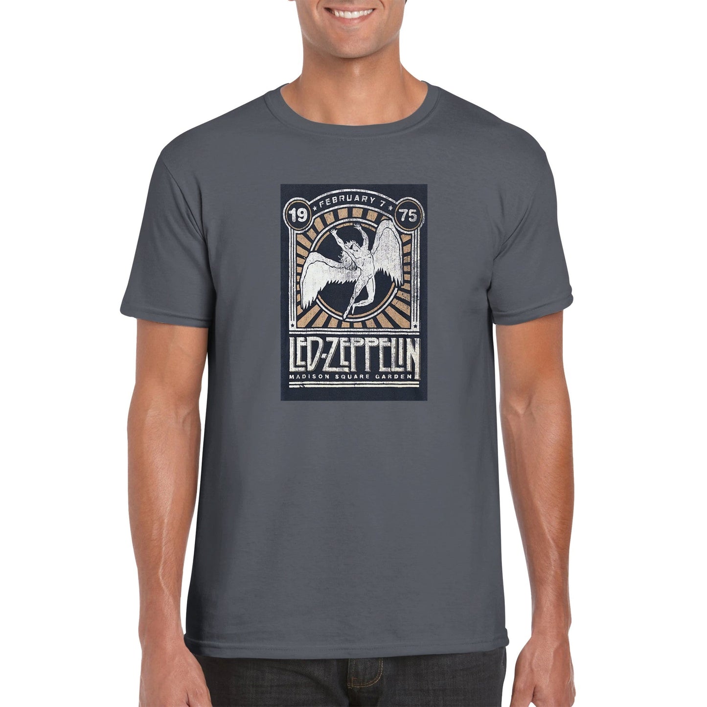 Led Zeppelin Classic Unisex Crewneck T - shirt - Posterify