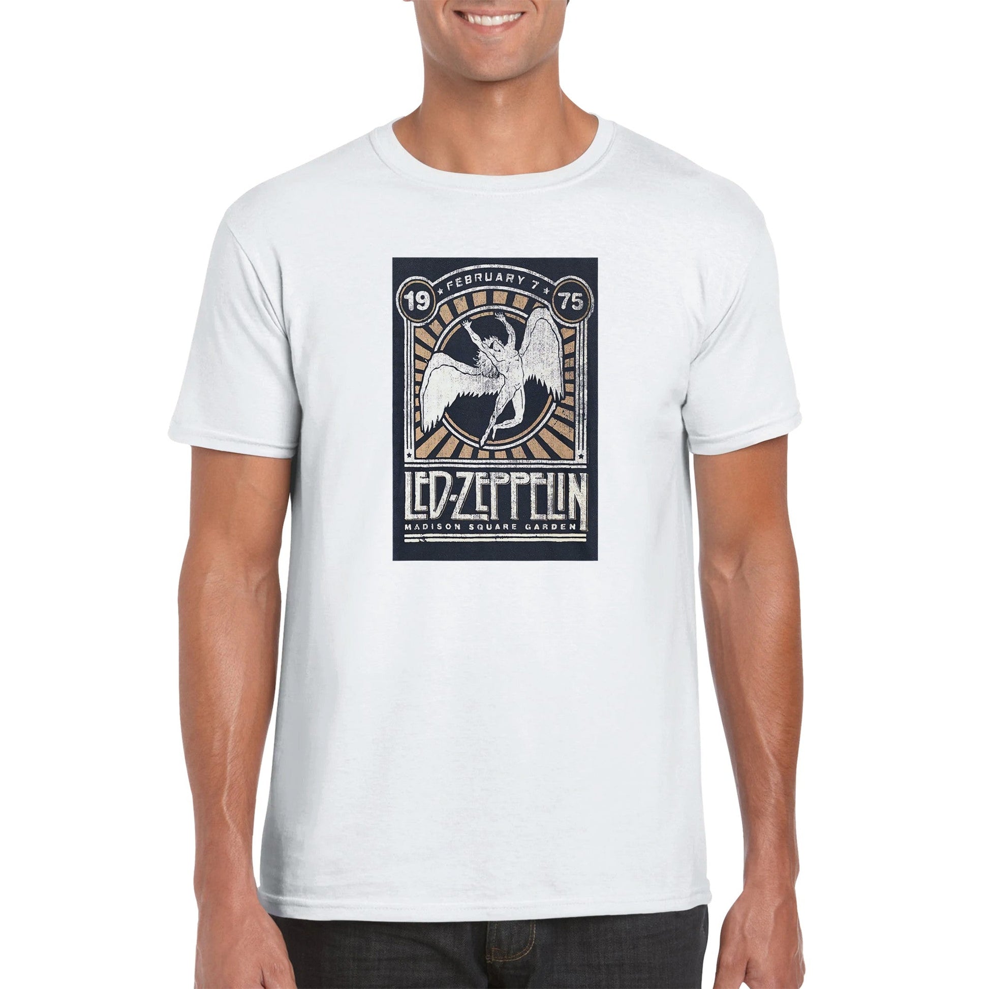 Led Zeppelin Classic Unisex Crewneck T - shirt - Posterify