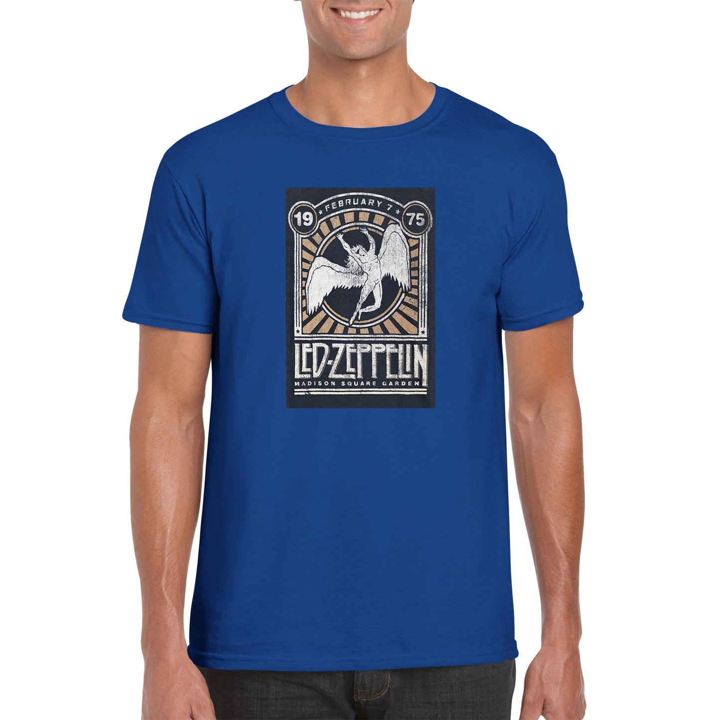 Led Zeppelin Classic Unisex Crewneck T - shirt - Posterify