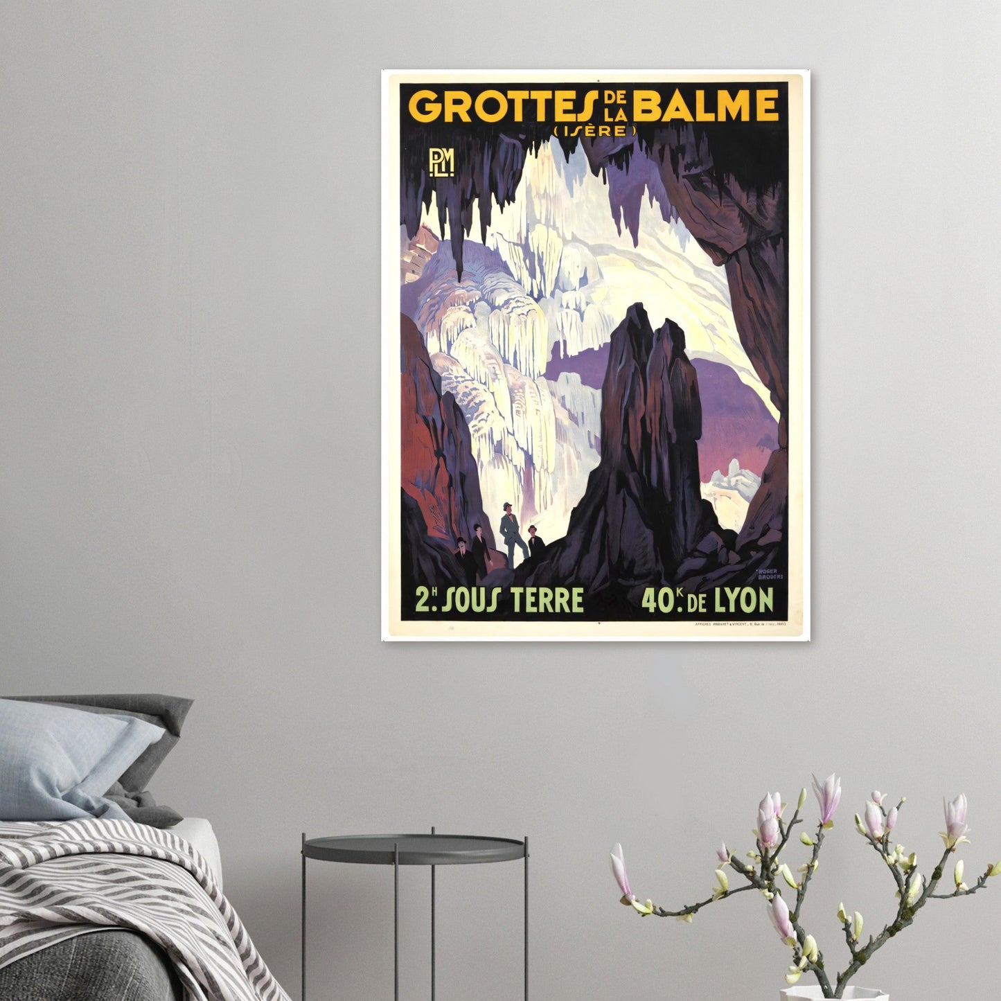 Lyon Vintage Poster Reprint on Premium Matte Paper - Posterify