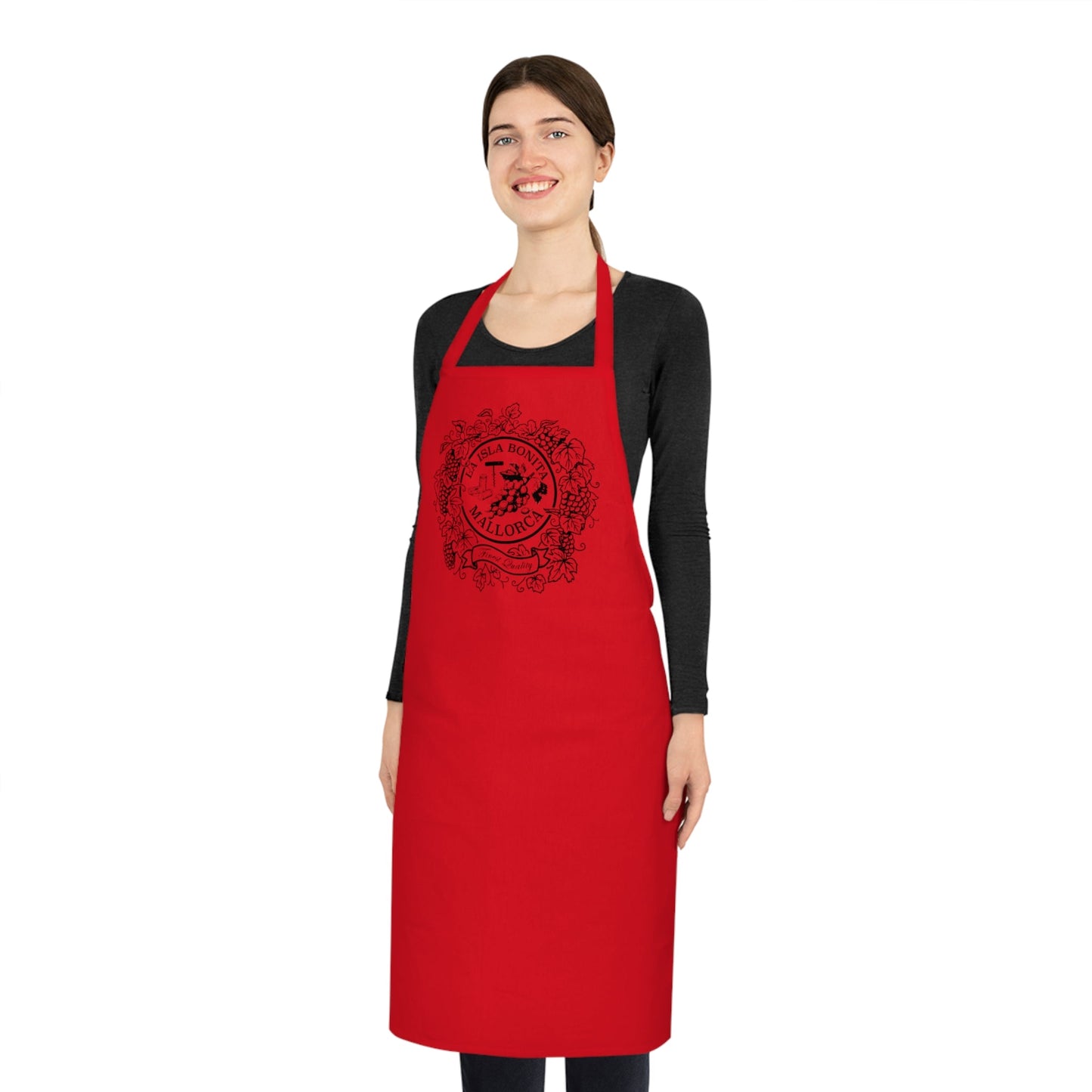 Mallorca La Isla Bonita Cotton Apron - Posterify