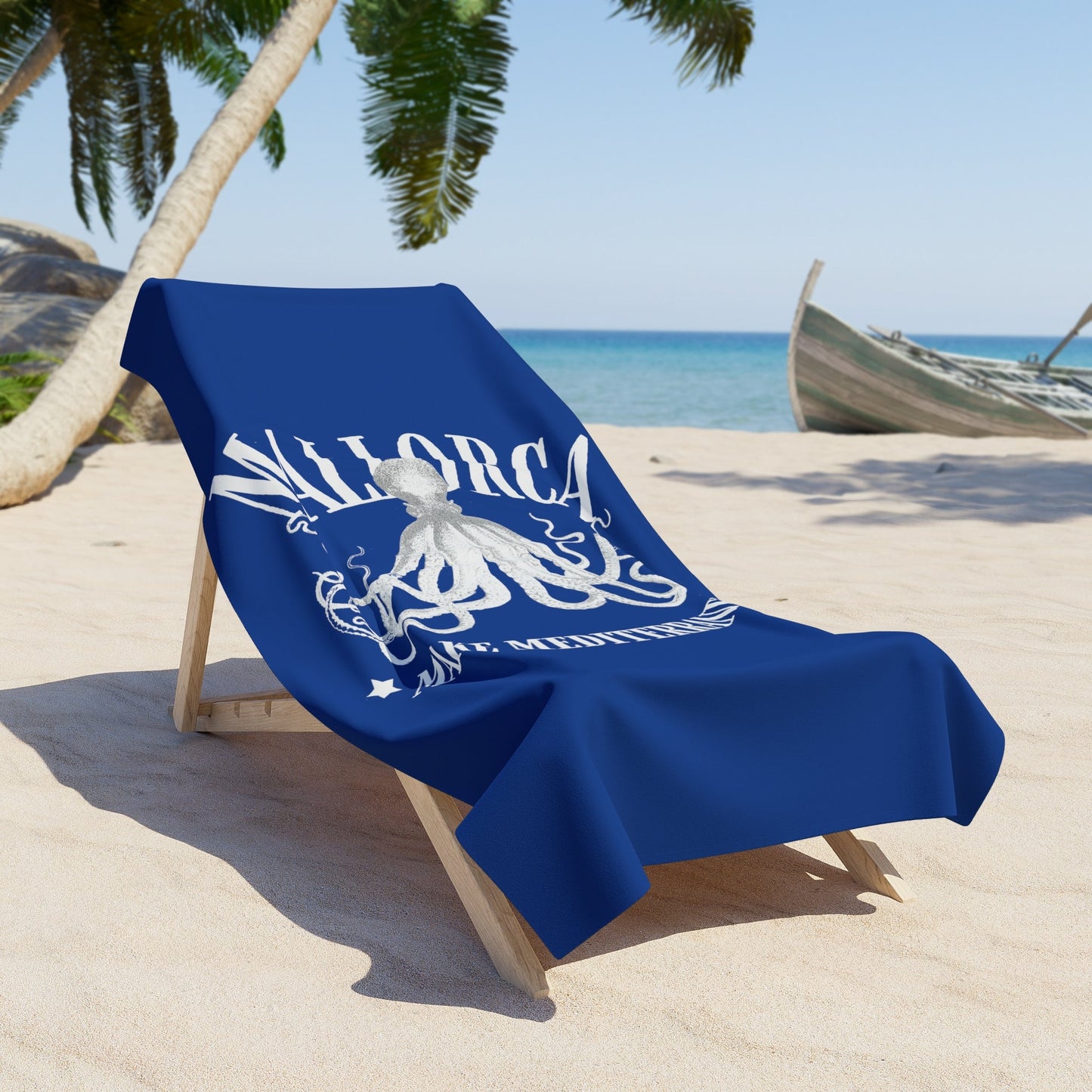 Mallorca Mare Mediterraneum Beach Towel - Posterify