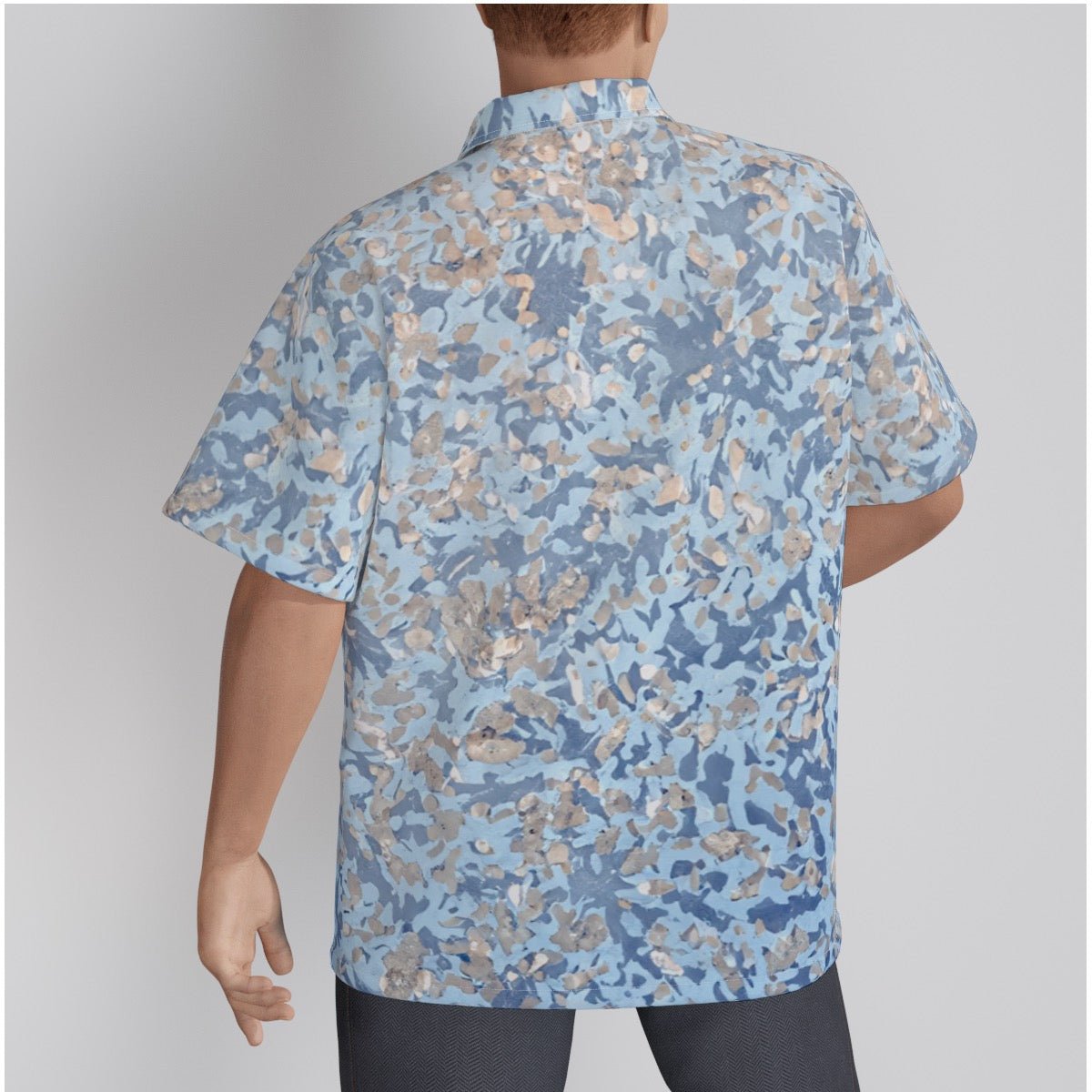 Mallorca Mare Mediterraneum Men's Shirt With Button Closure - Posterify