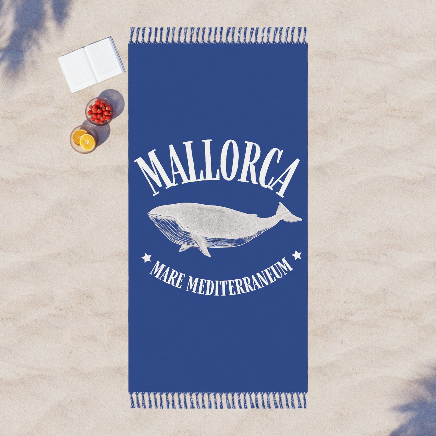 Mallorca Mare Mediterraneum Whale Beach Cloth - Posterify