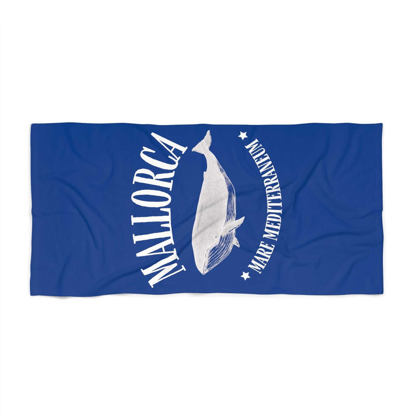 Mallorca Mare Mediterraneum Whale Beach Towel - Posterify