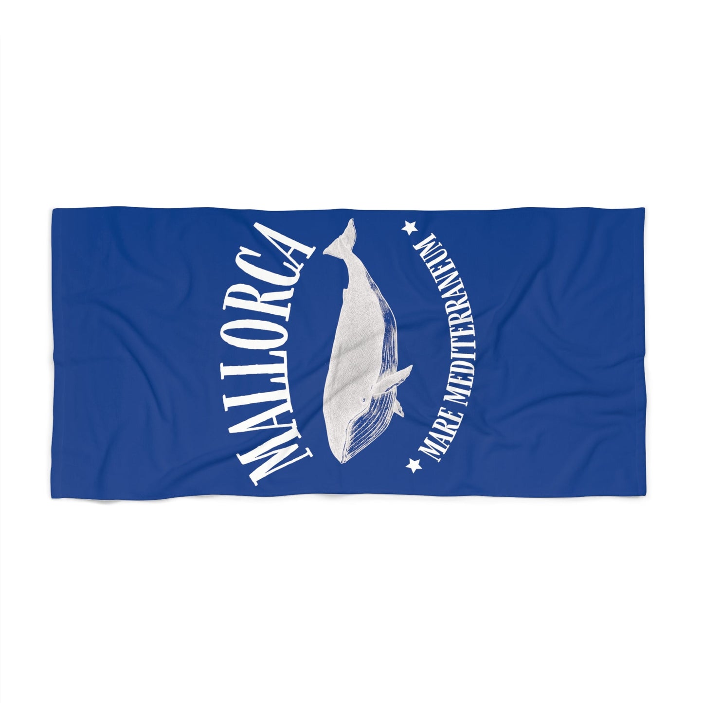 Mallorca Mare Mediterraneum Whale Beach Towel - Posterify