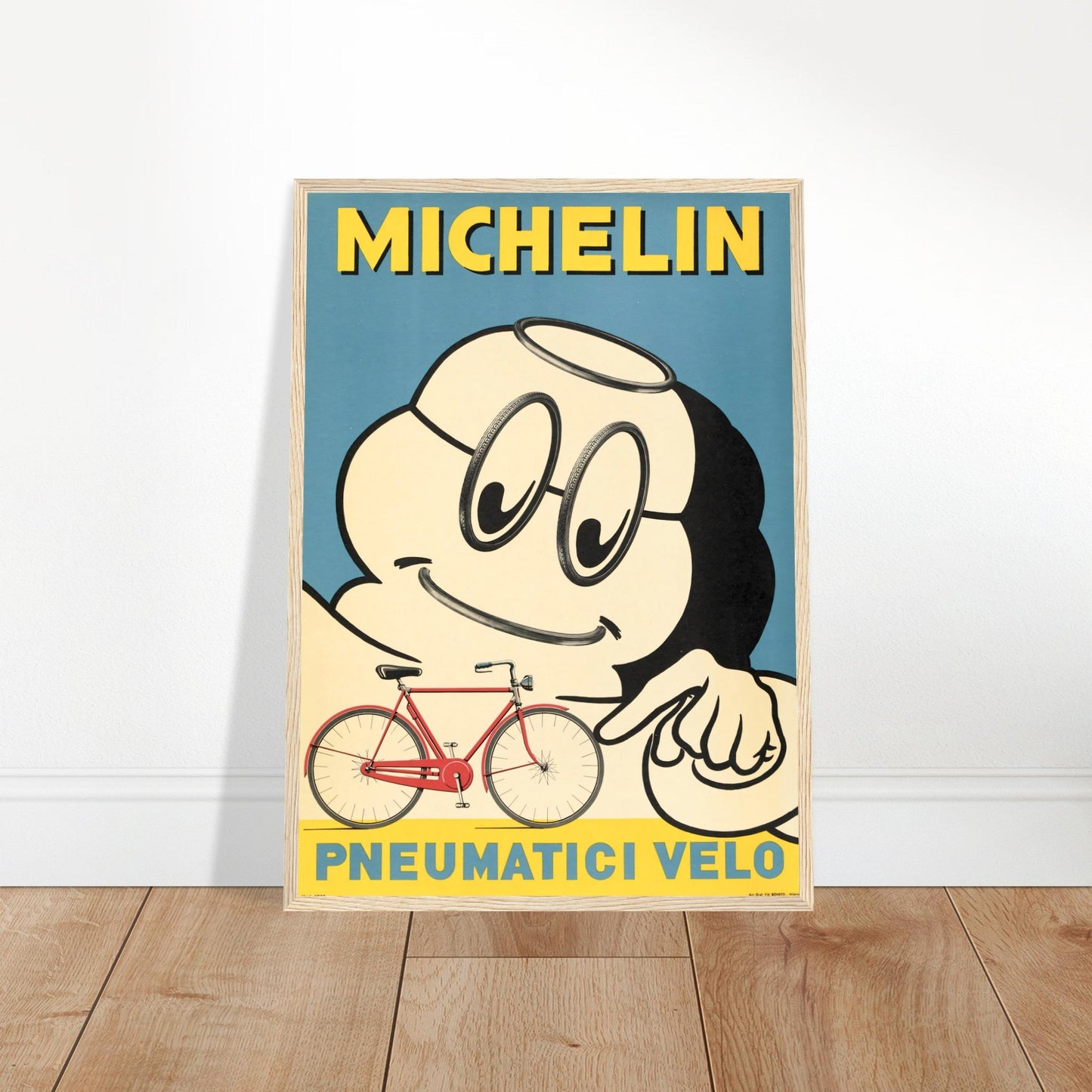 Michelin Vintage Poster Reprint on Premium Matte paper - Posterify