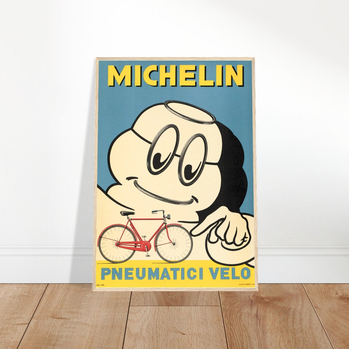 Michelin Vintage Poster Reprint on Premium Matte paper - Posterify