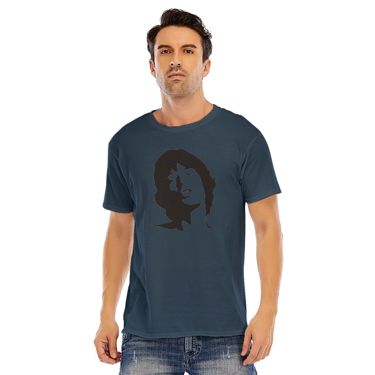 Mick Jagger Unisex O - neck Short Sleeve T - shirt | 180GSM Cotton (DTF) - Posterify