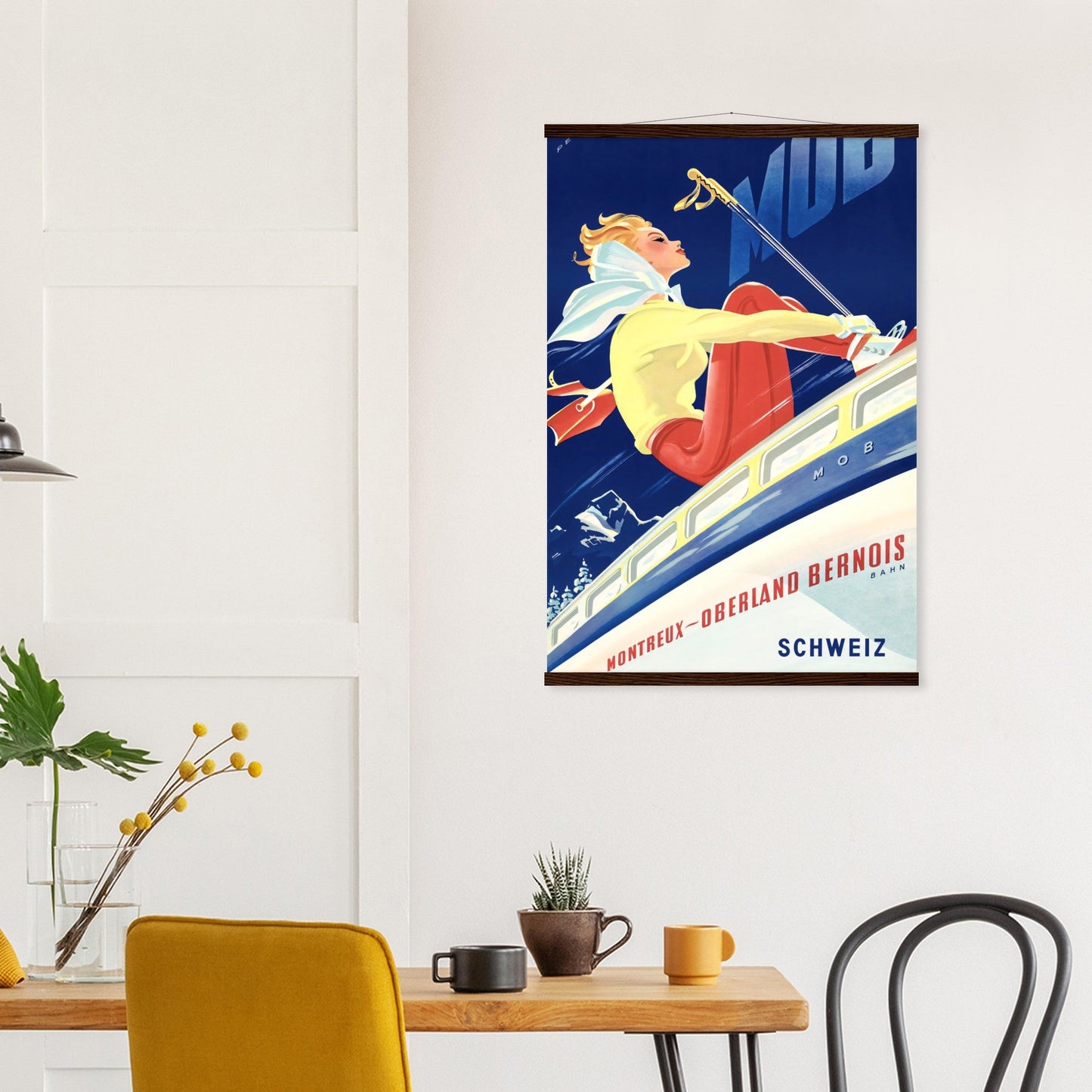 MOB Vintage Poster reprint on premium matte paper - Posterify