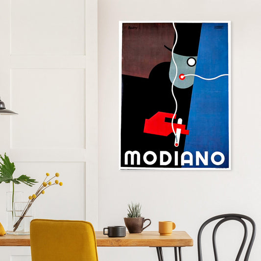 Modiano Vintage Poster Reprint on Premium Matte Paper - Posterify