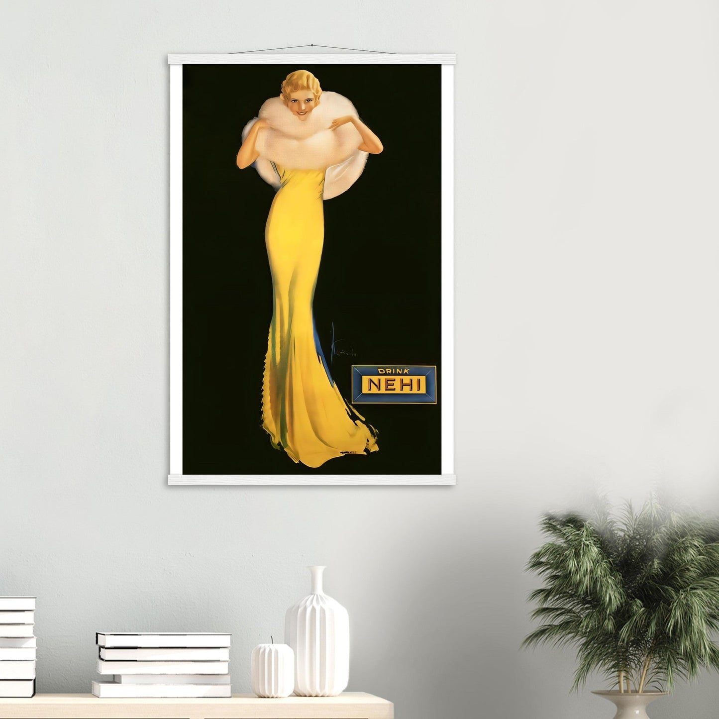 Nehi Vintage Poster Reprint on Premium Matte Paper - Posterify