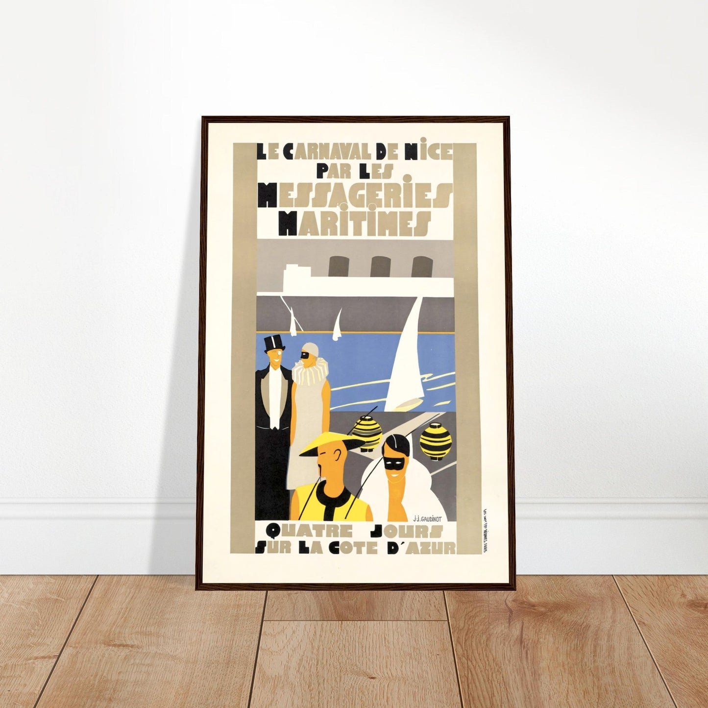 Nice Vintage Poster Reprint on Premium Matte paper - Posterify