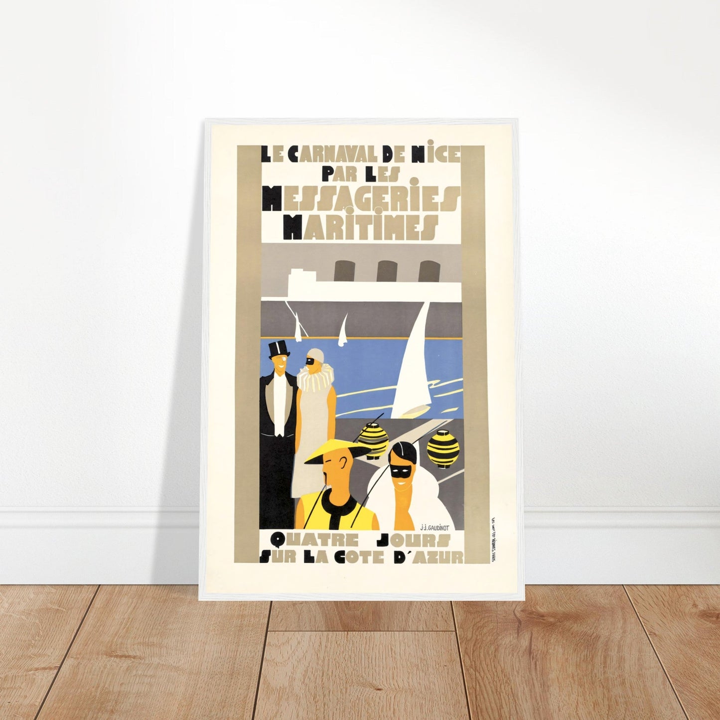 Nice Vintage Poster Reprint on Premium Matte paper - Posterify