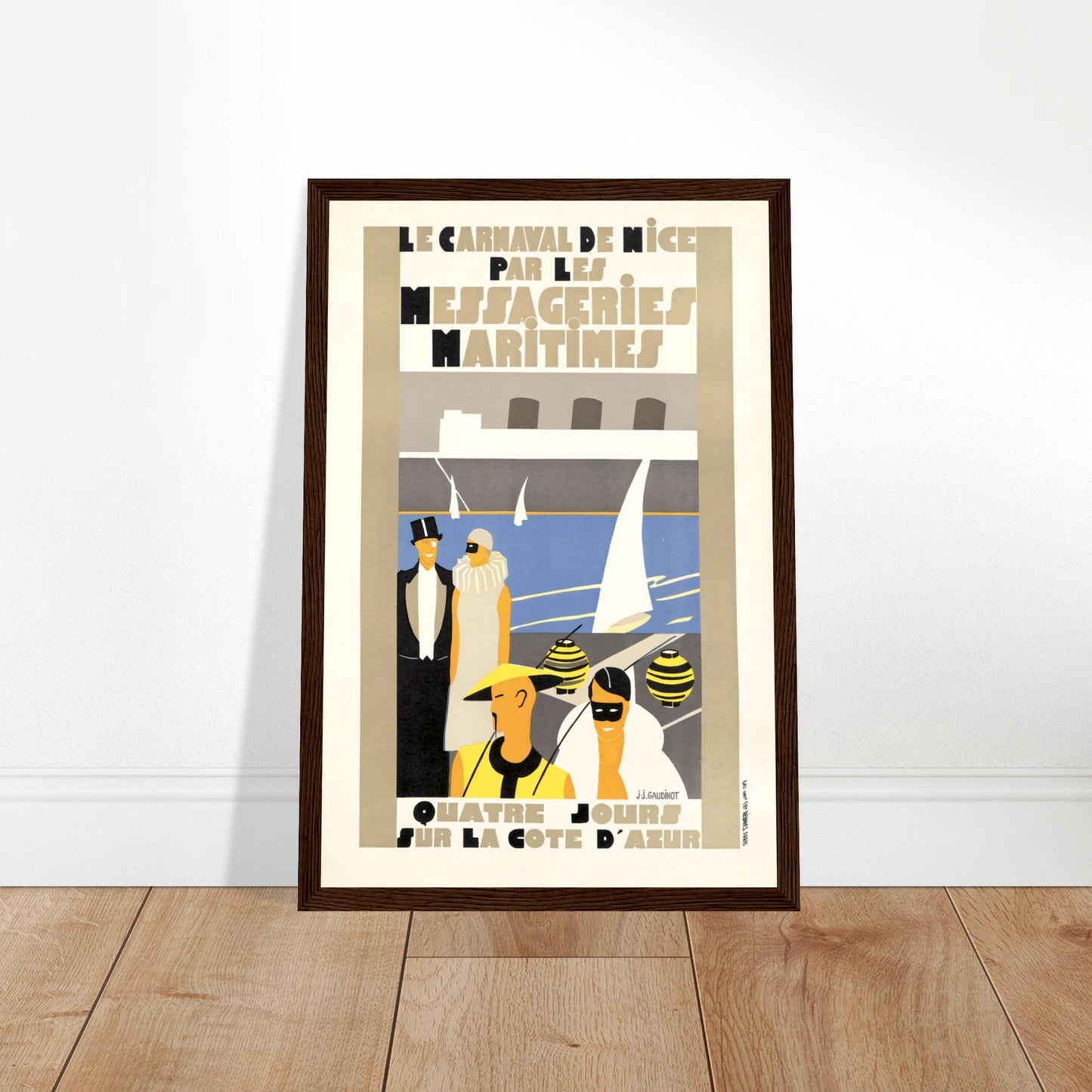 Nice Vintage Poster Reprint on Premium Matte paper - Posterify