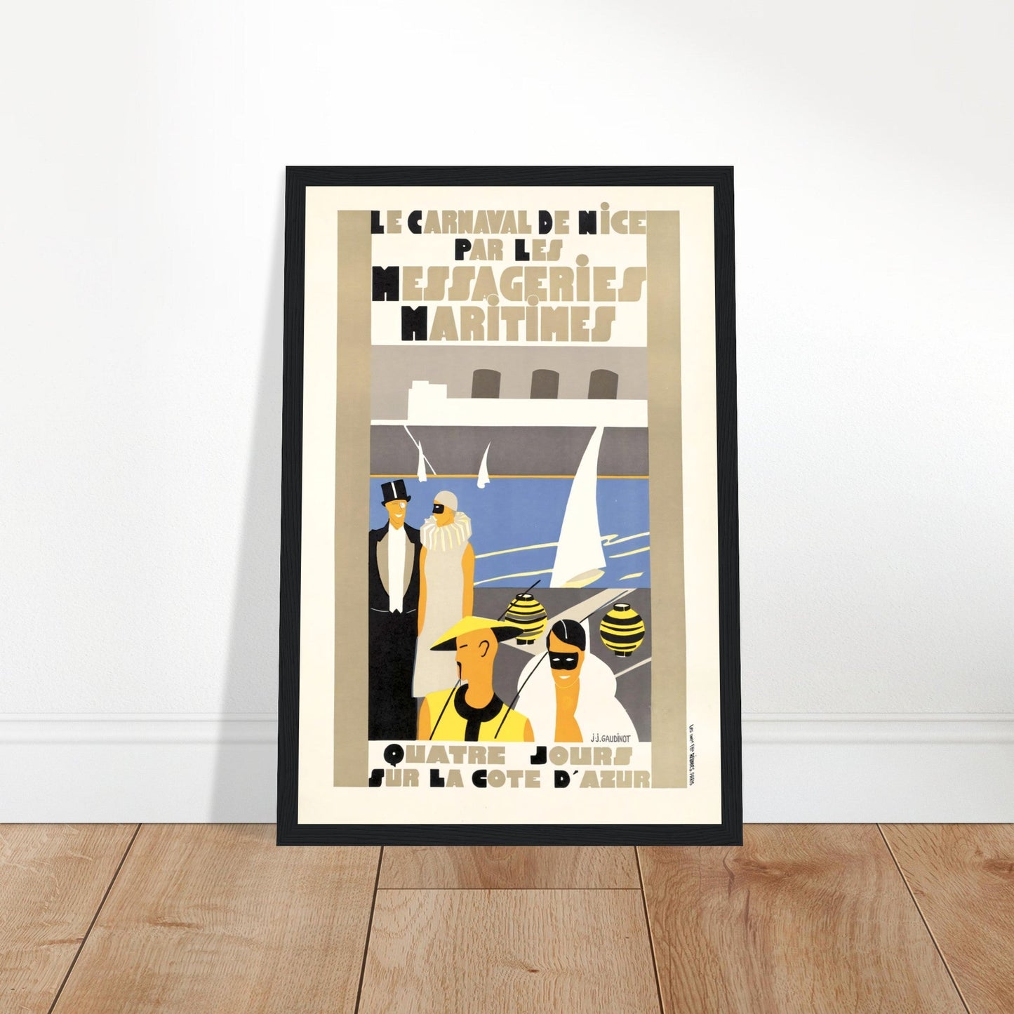 Nice Vintage Poster Reprint on Premium Matte paper - Posterify