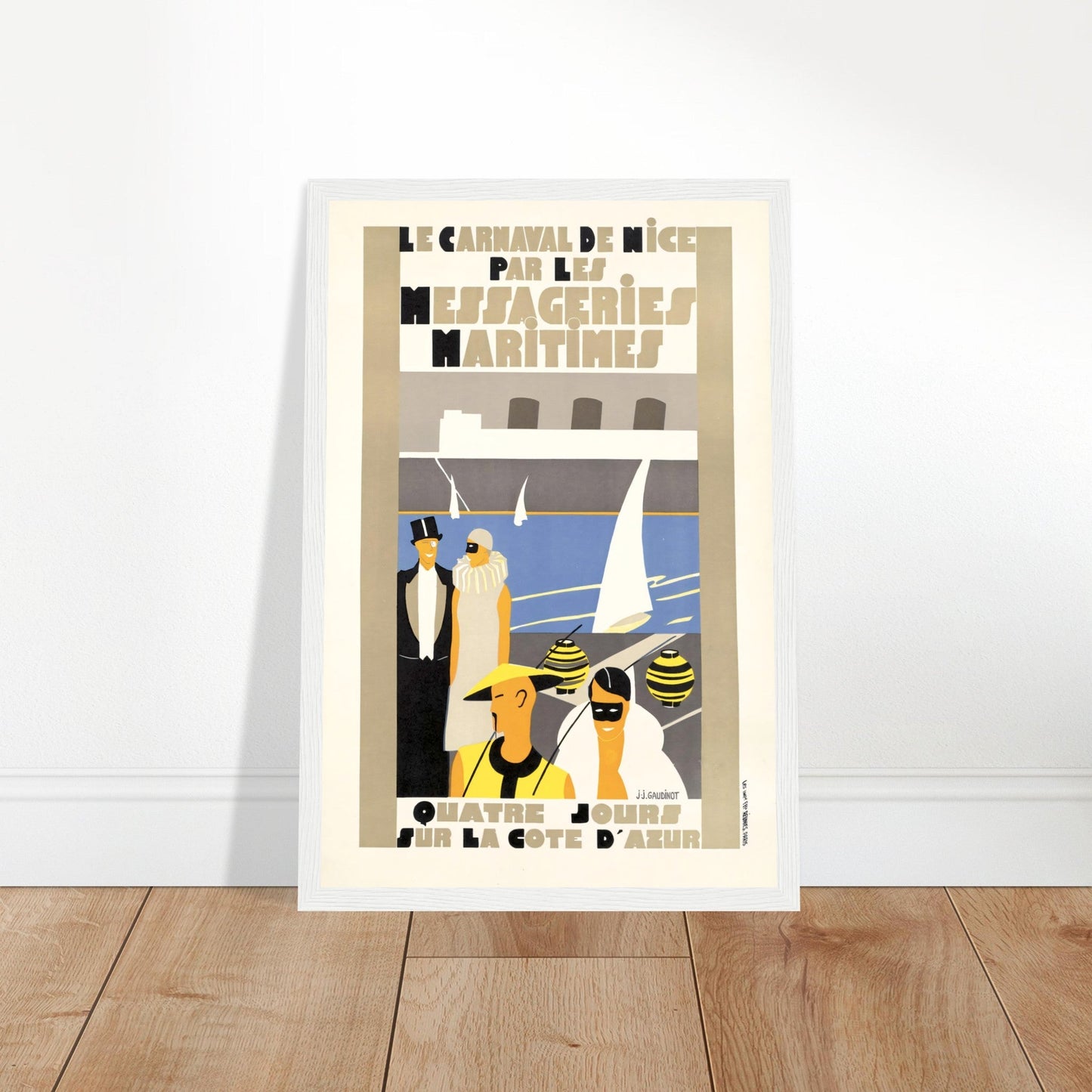 Nice Vintage Poster Reprint on Premium Matte paper - Posterify