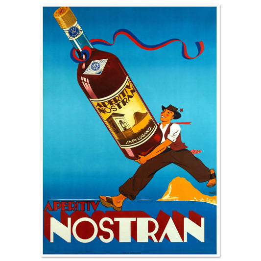 Nostran Apertiv Vintage Premium Matte Paper Poster - Posterify