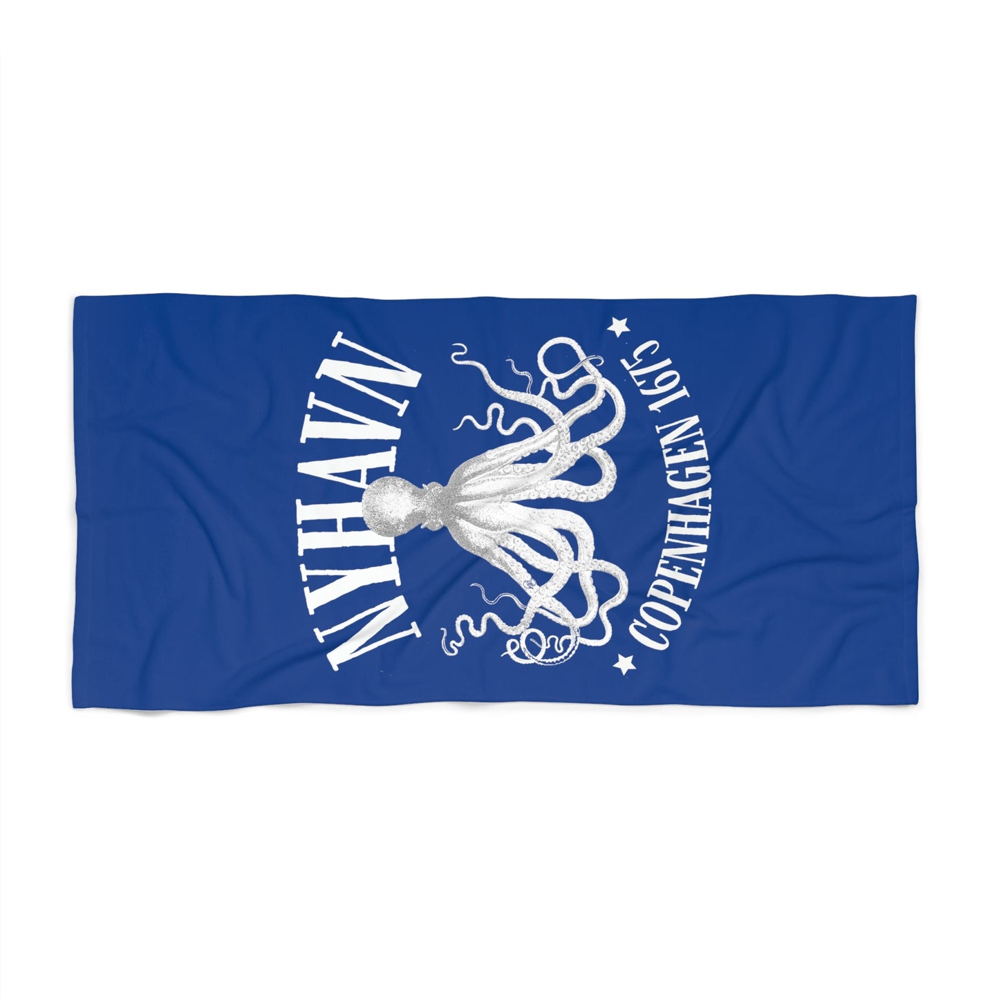 Nyhavn 1675 Copenhagen Beach Towel - Posterify