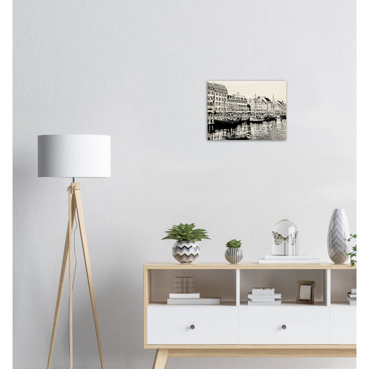 Nyhavn Copenhagen Wood Print - Posterify