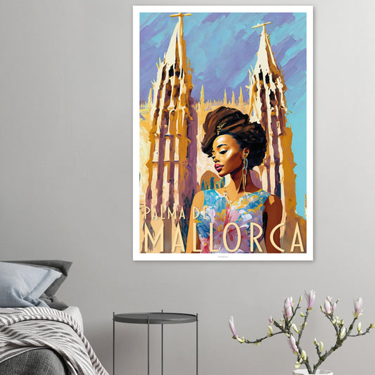 Palma, Mallorca Poster by Posterity Design on Premium Matte Paper - Posterify