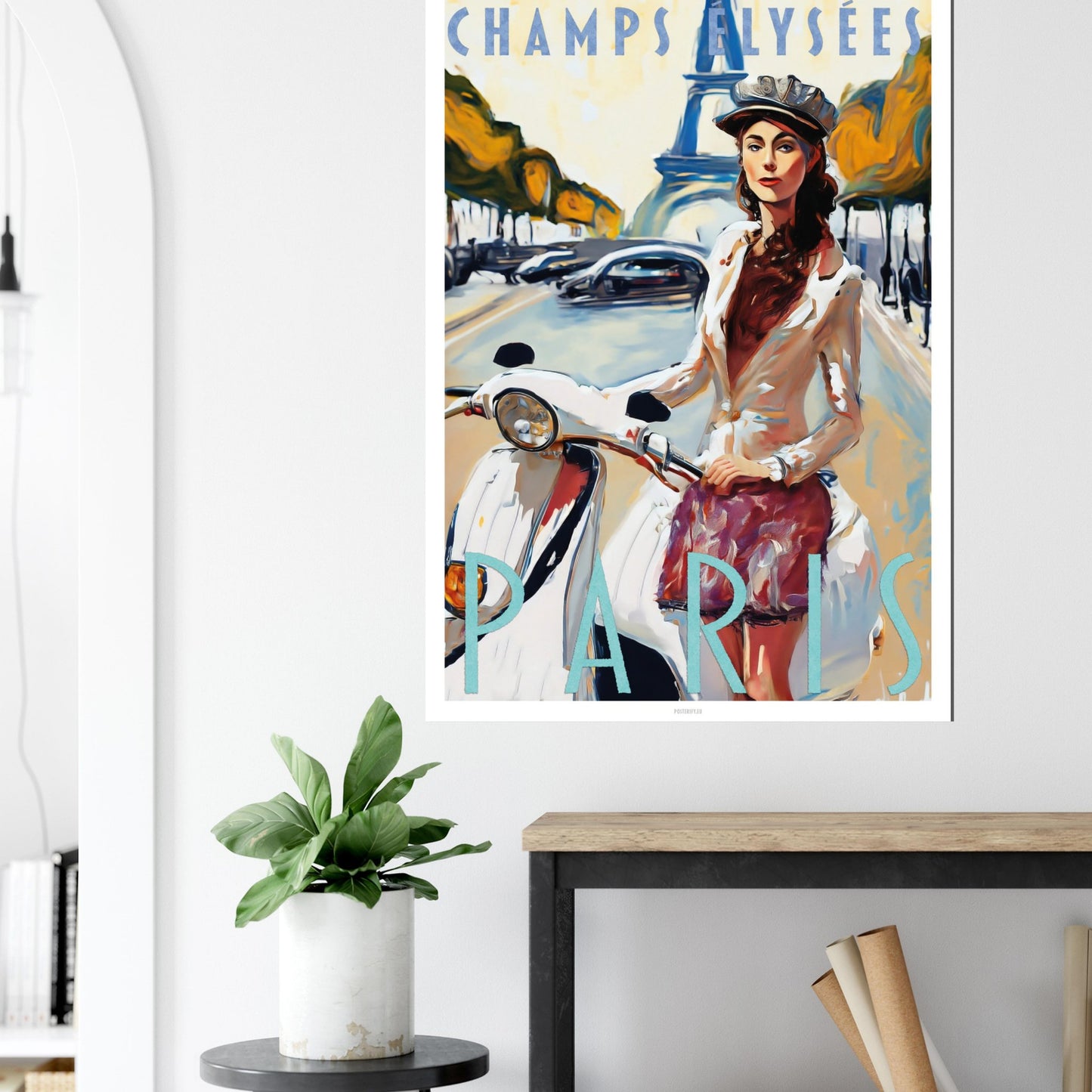 Paris Poster by Posterity Design on Premium Matte Paper - Posterify