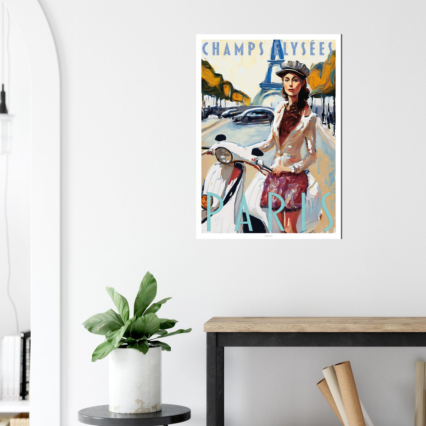 Paris Poster by Posterity Design on Premium Matte Paper - Posterify