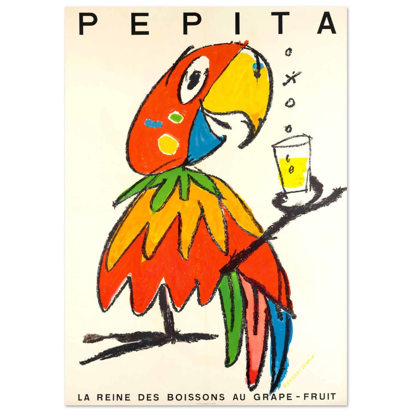 Pepita Vintage Premium Matte Paper Poster - Posterify