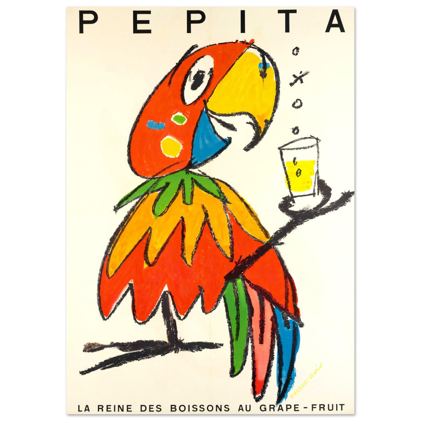 Pepita Vintage Premium Matte Paper Poster - Posterify