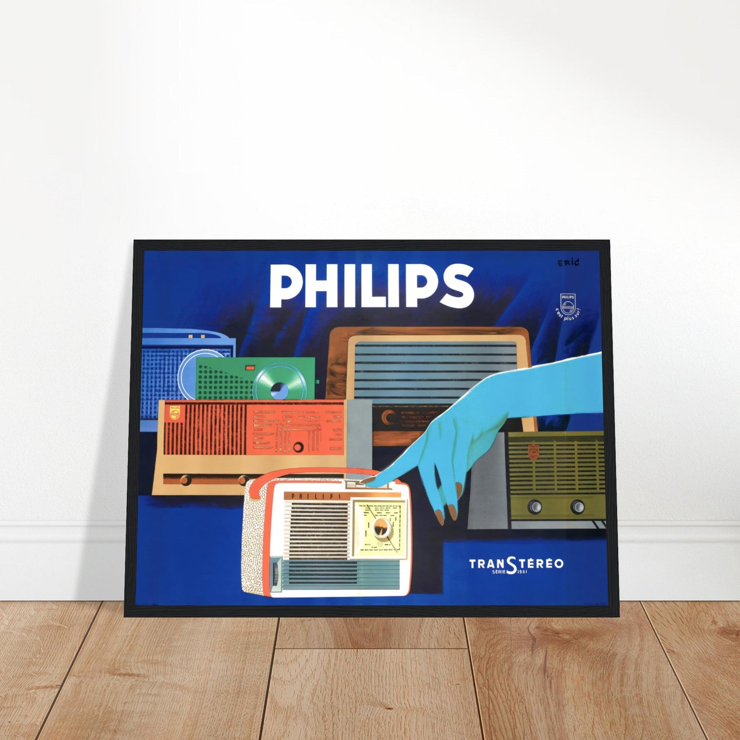 Philips Vintage Poster reprint on premium matte paper - Posterify