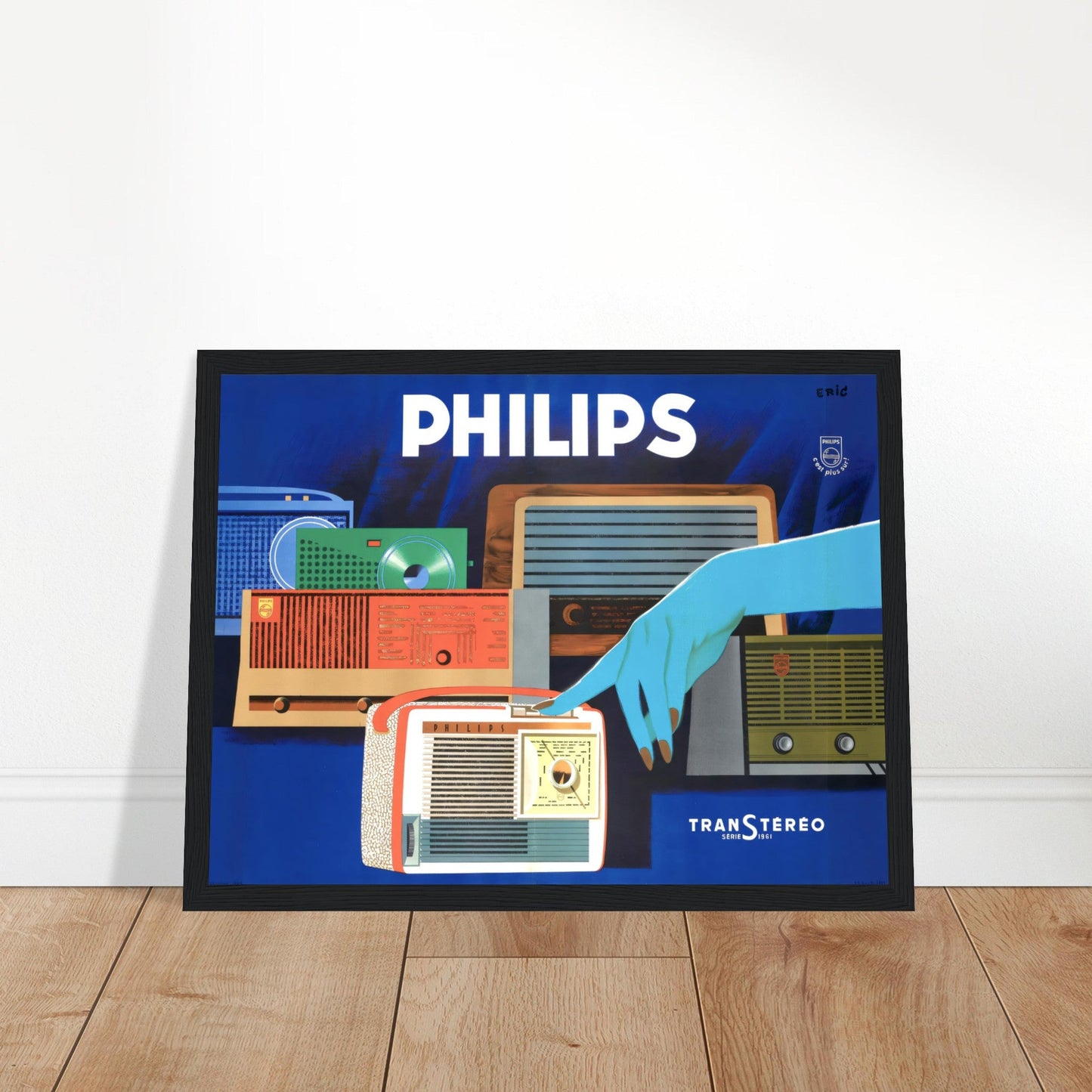 Philips Vintage Poster reprint on premium matte paper - Posterify