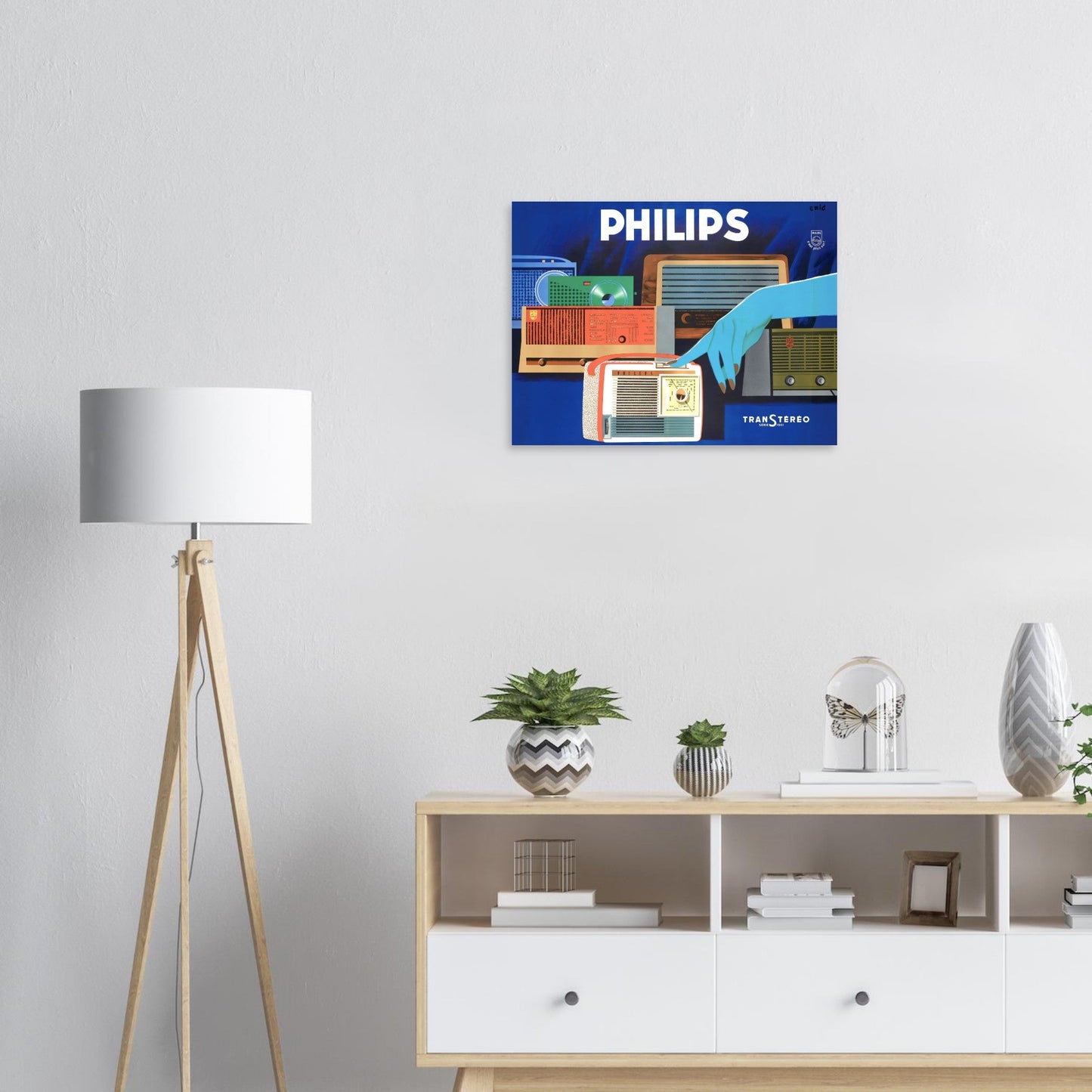 Philips Vintage Poster reprint on premium matte paper - Posterify