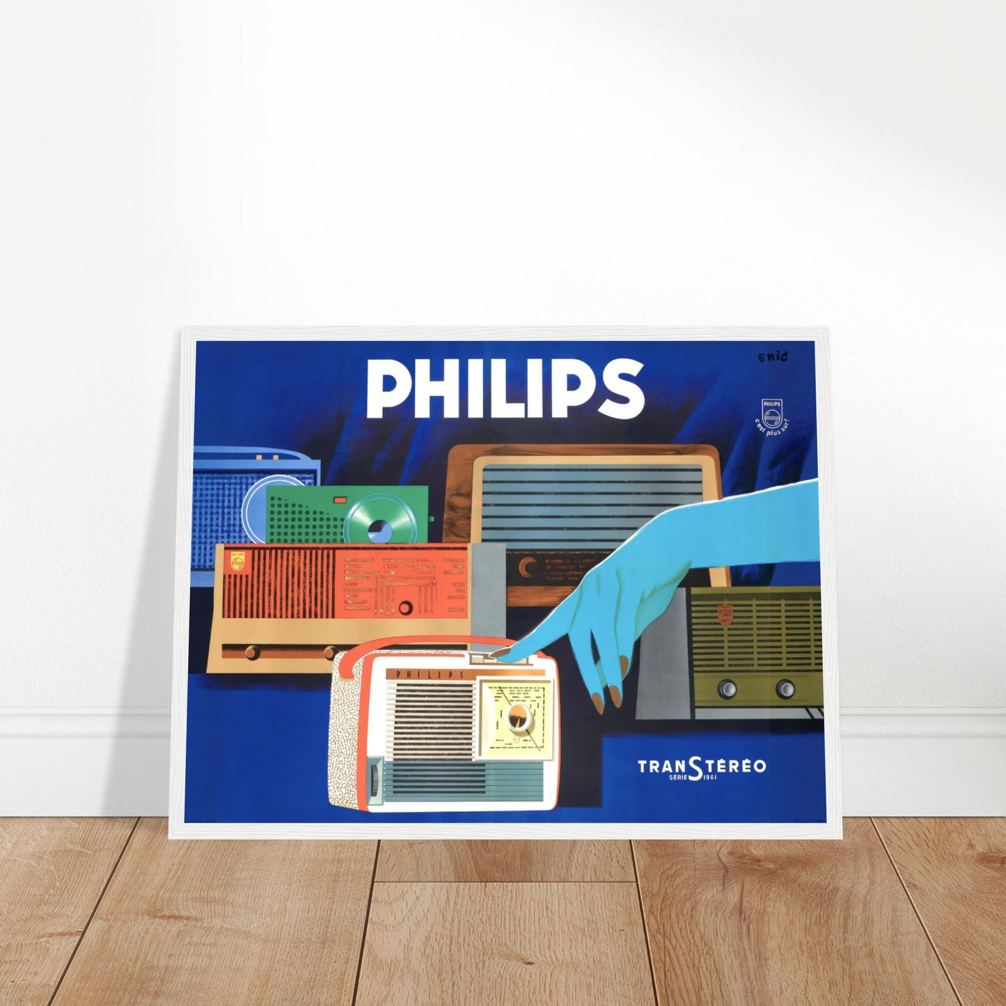 Philips Vintage Poster reprint on premium matte paper - Posterify