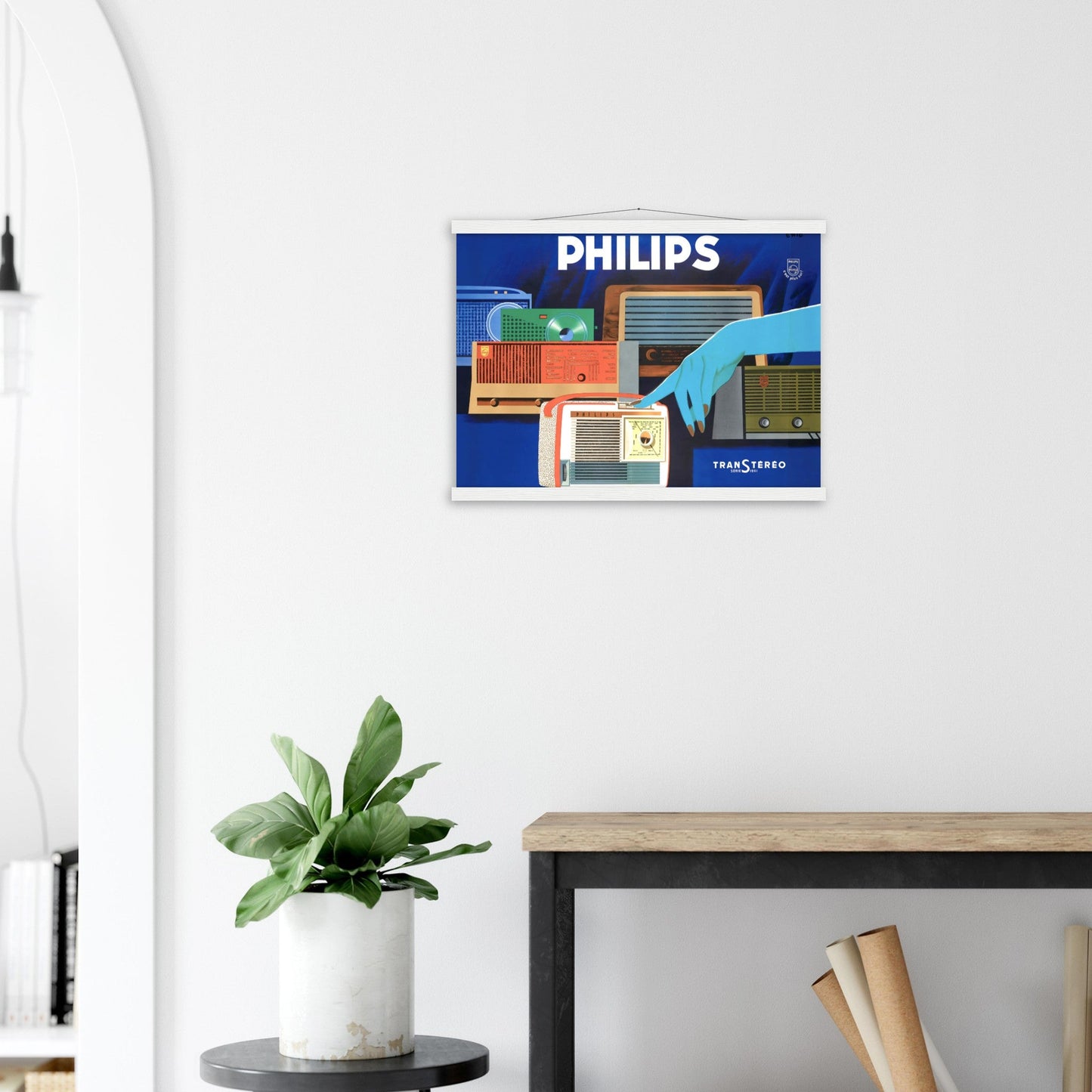 Philips Vintage Poster reprint on premium matte paper - Posterify