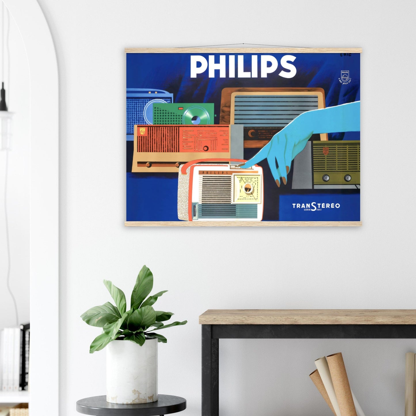 Philips Vintage Poster reprint on premium matte paper - Posterify