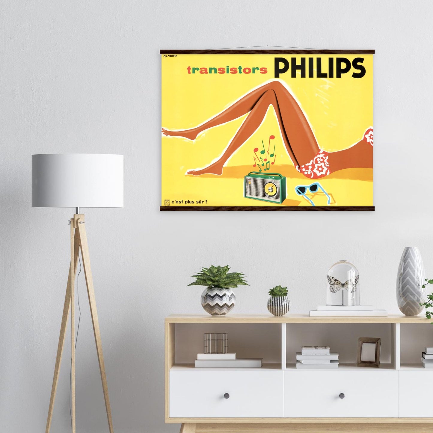 Philips Vintage Poster Reprint on Premium Matte paper - Posterify