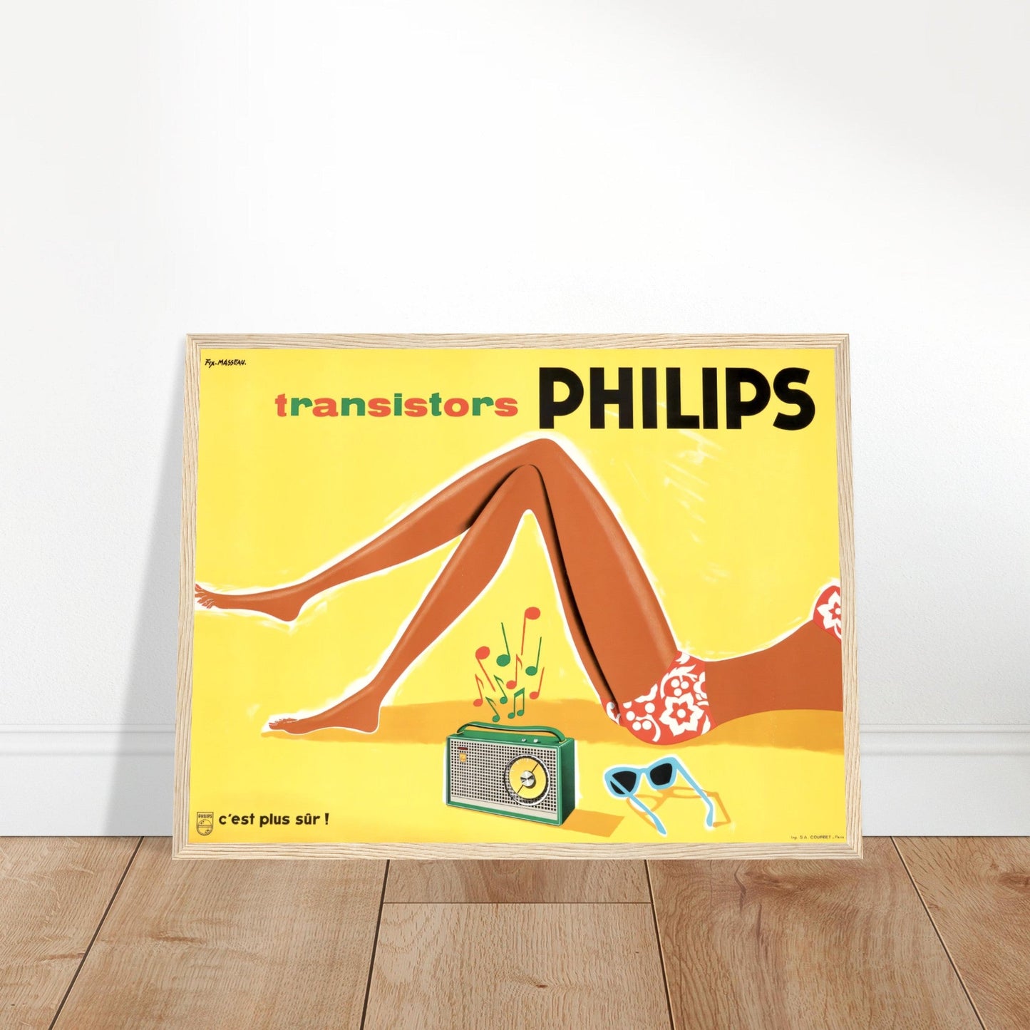 Philips Vintage Poster Reprint on Premium Matte paper - Posterify